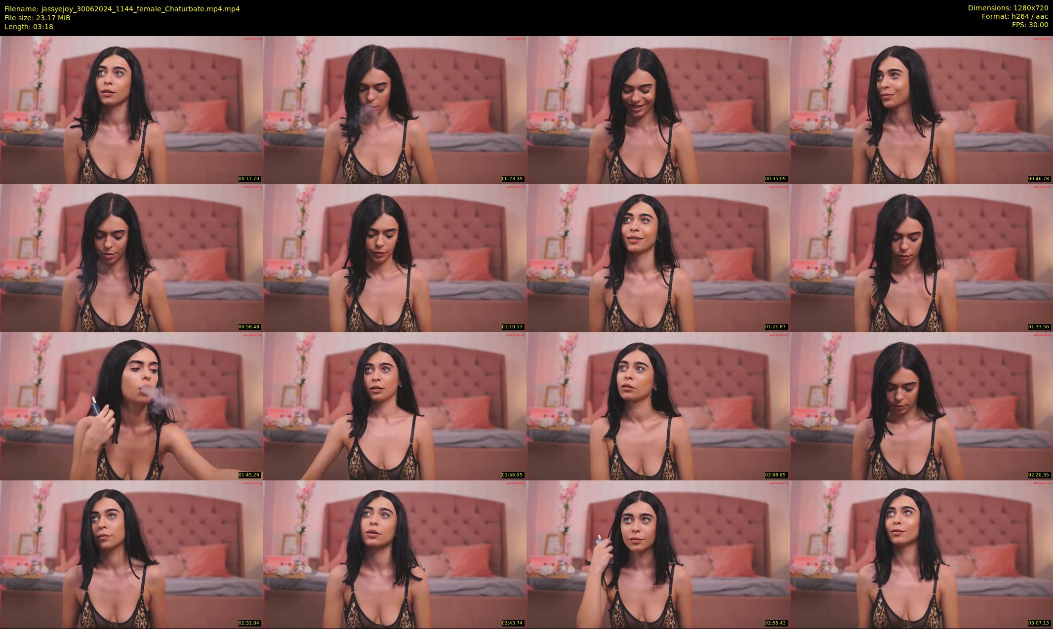 jassyejoy — 4 minute Chaturbate female cam show recording, 720p, Jun 30, 2024