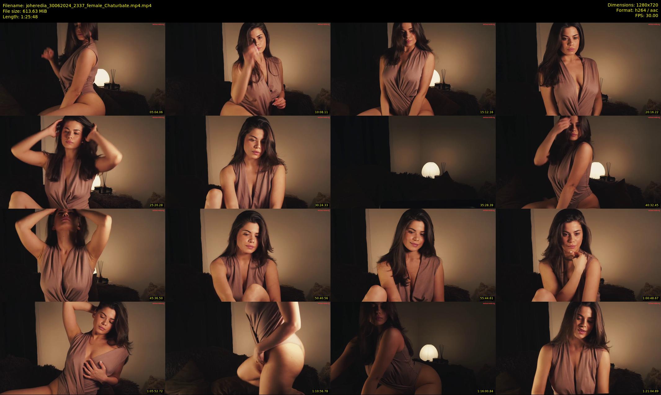 joheredia — 86 minute Chaturbate female cam show recording, 720p, Jun 30, 2024