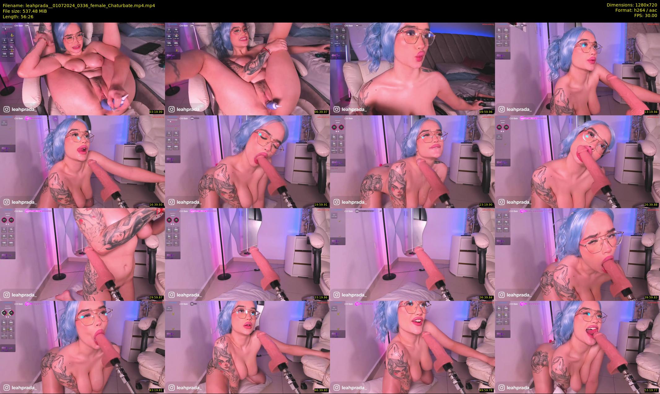 leahprada_ — 57 minute Chaturbate female cam show recording, 720p, Jul 1, 2024