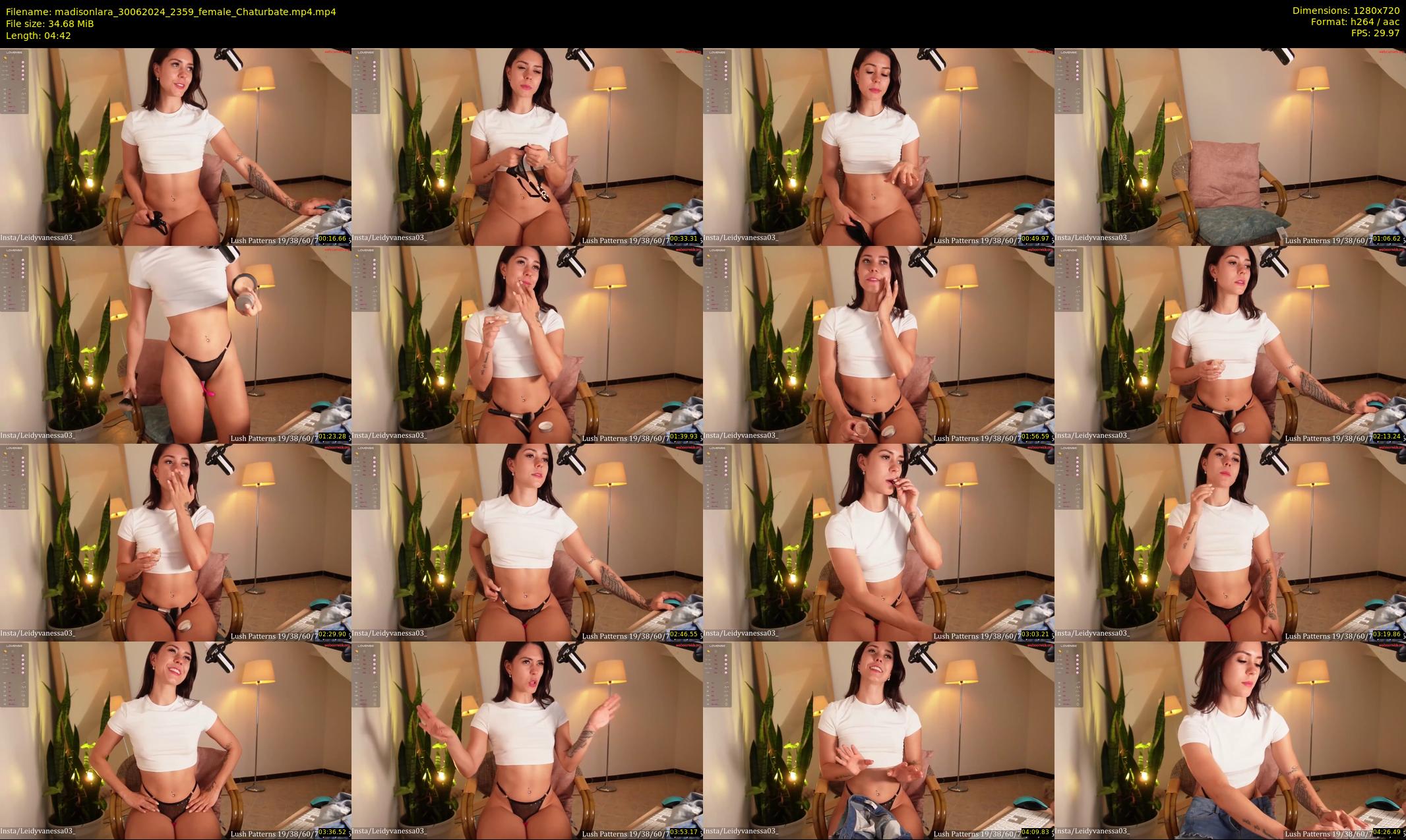 madisonlara — 5 minute Chaturbate female cam show recording, 720p, Jun 30, 2024