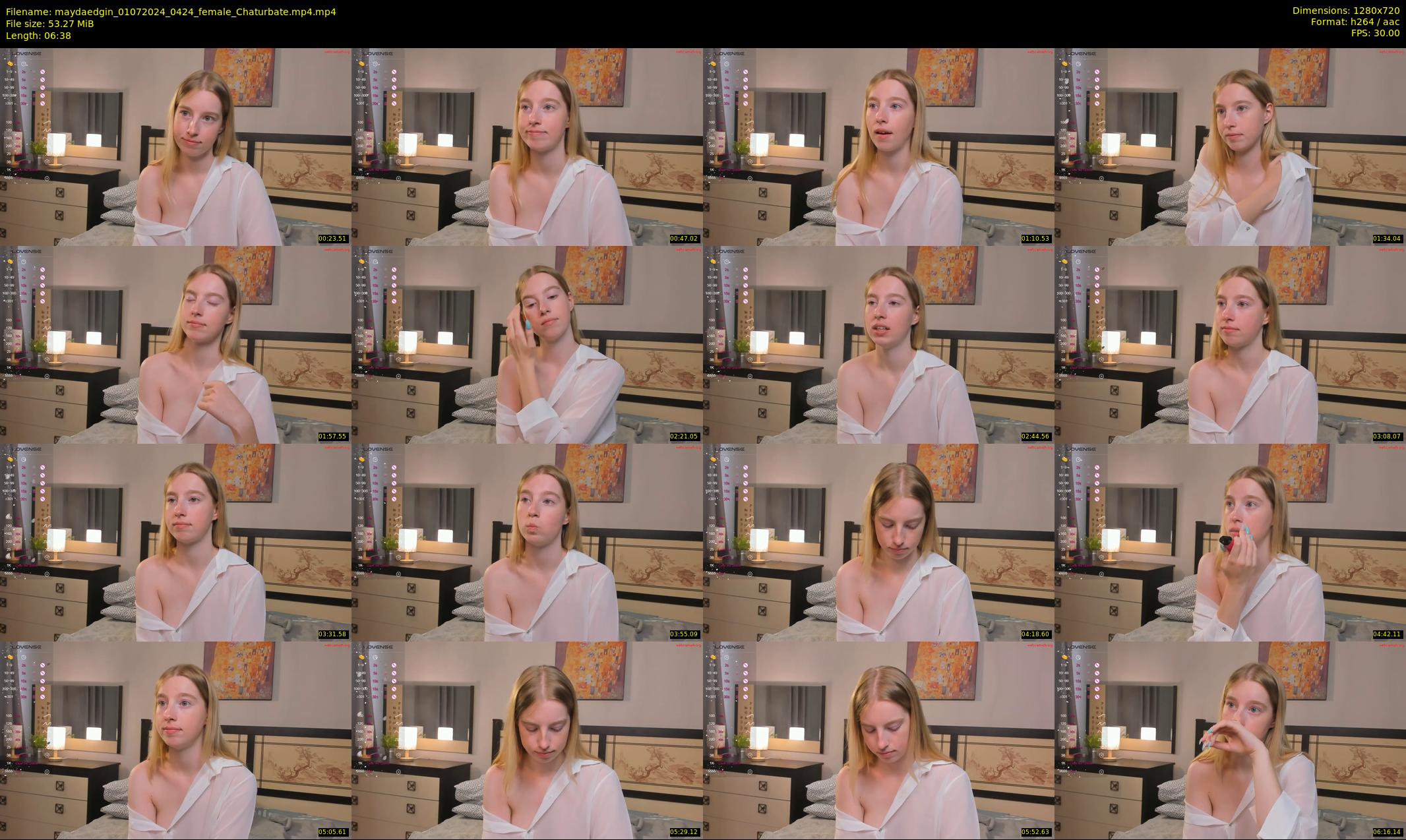 maydaedgin — 7 minute Chaturbate female cam show recording, 720p, Jul 1, 2024