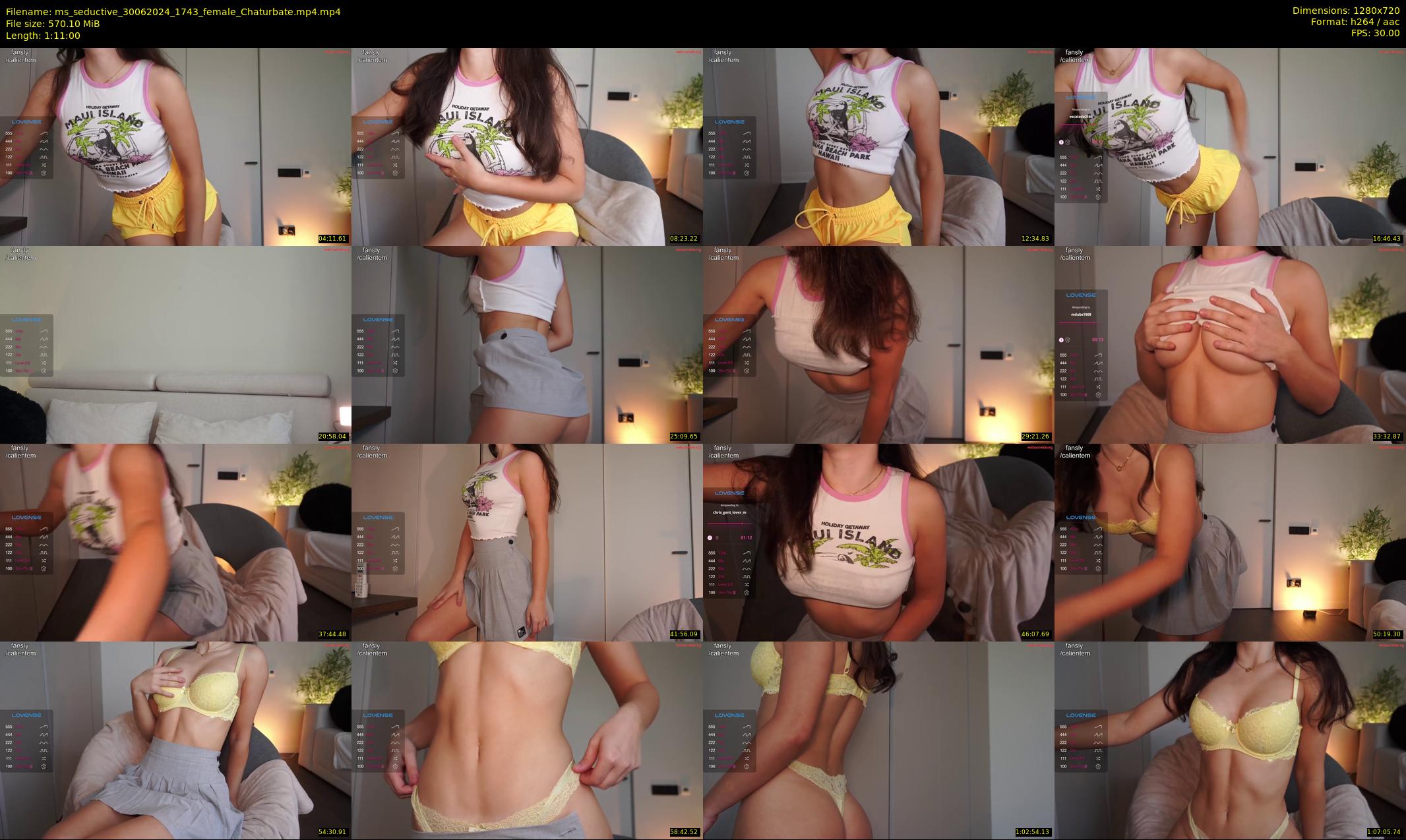 ms_seductive — 71 minute Chaturbate female cam show recording, 720p, Jun 30, 2024