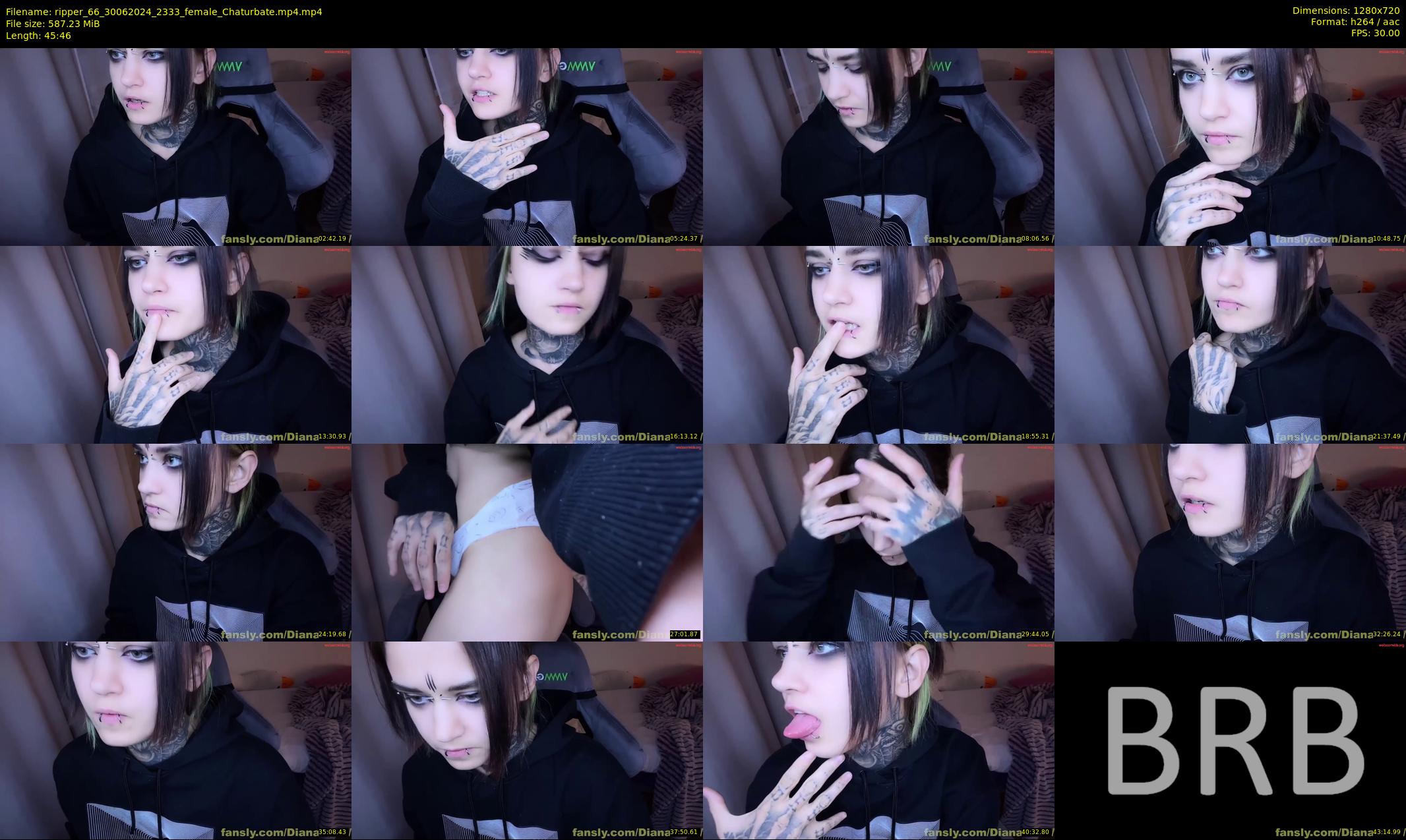 ripper_66 — 46 minute Chaturbate female cam show recording, 720p, Jun 30, 2024