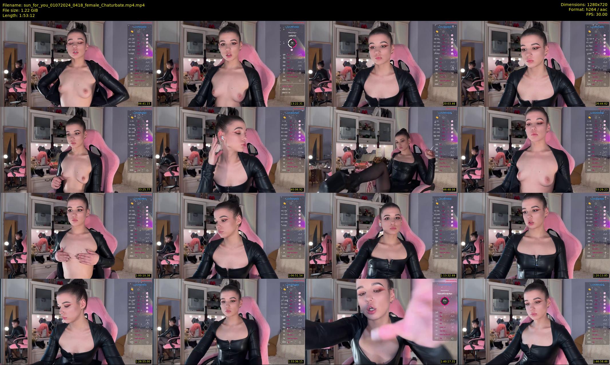 sun_for_you — 114 minute Chaturbate female cam show recording, 720p, Jul 1, 2024