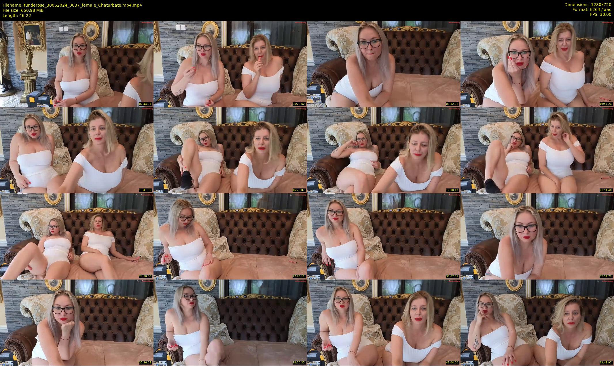 tunderose — 47 minute Chaturbate female cam show recording, 720p, Jun 30, 2024