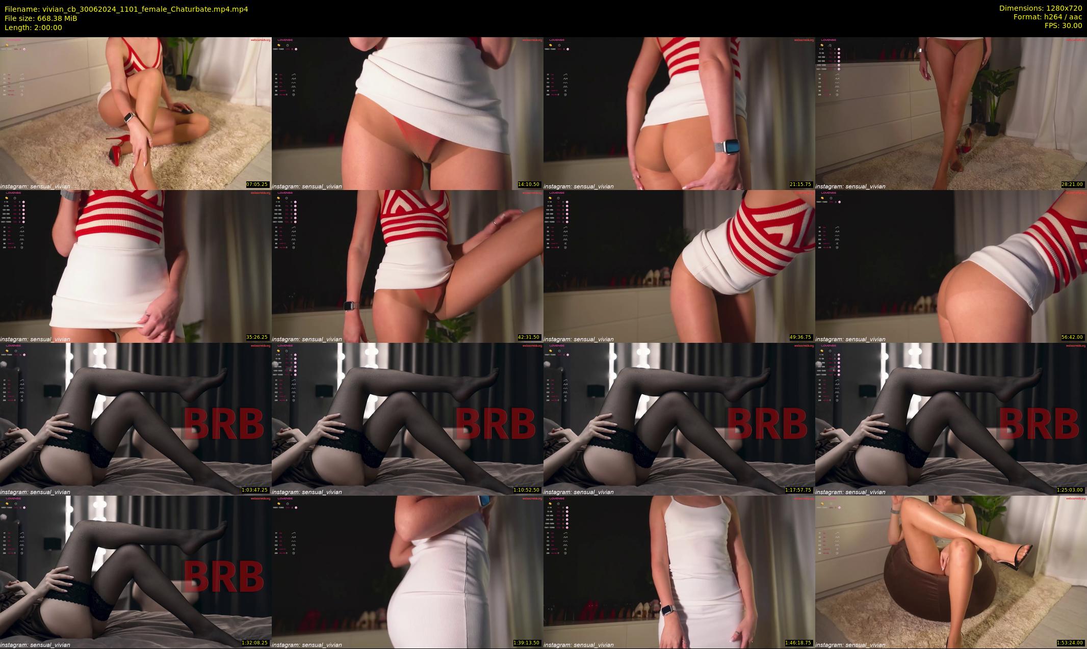 vivian_cb — 120 minute Chaturbate female cam show recording, 720p, Jun 30, 2024