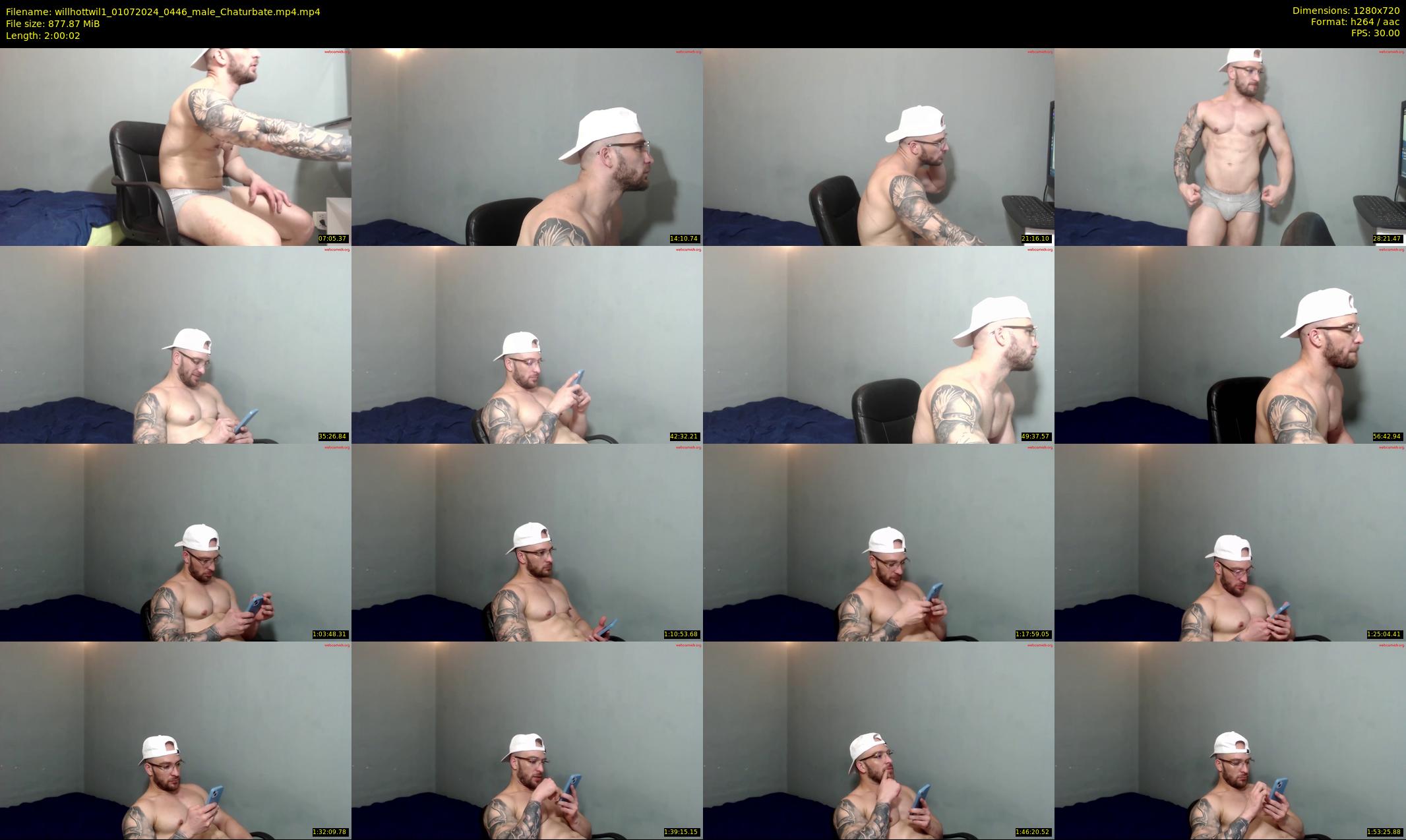 willhottwil1 — 121 minute Chaturbate couple cam show recording, 720p, Jul 1, 2024
