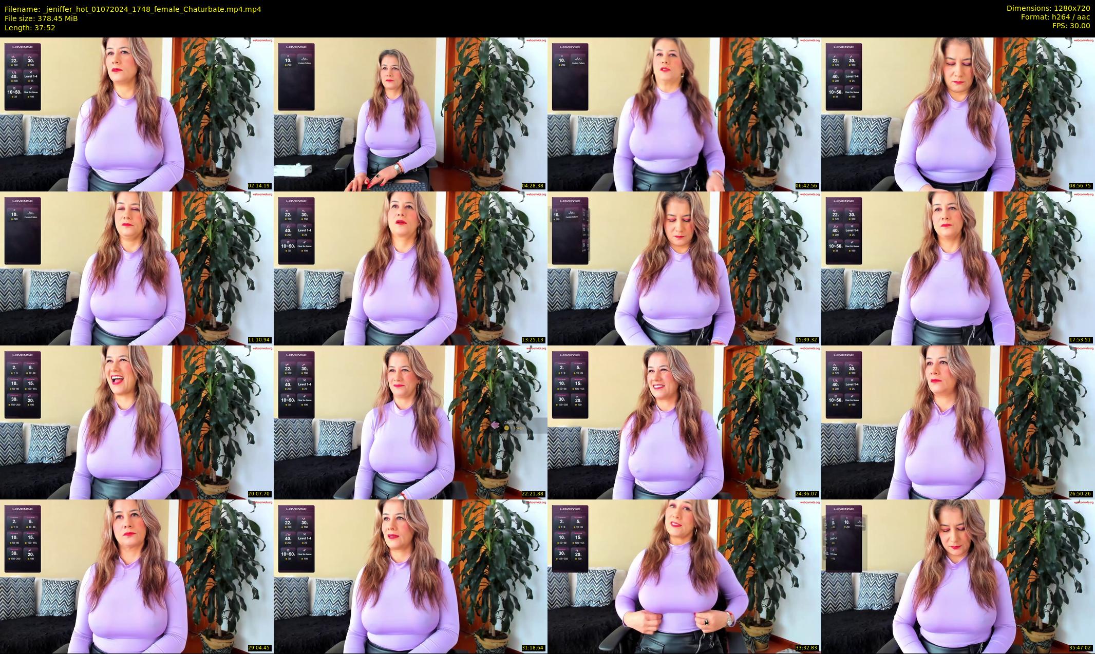 _jeniffer_hot — 38 minute Chaturbate female cam show recording, 720p, Jul 1, 2024