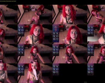 _selene_red — 35 minute Chaturbate female cam show recording, 720p, Jul 1, 2024