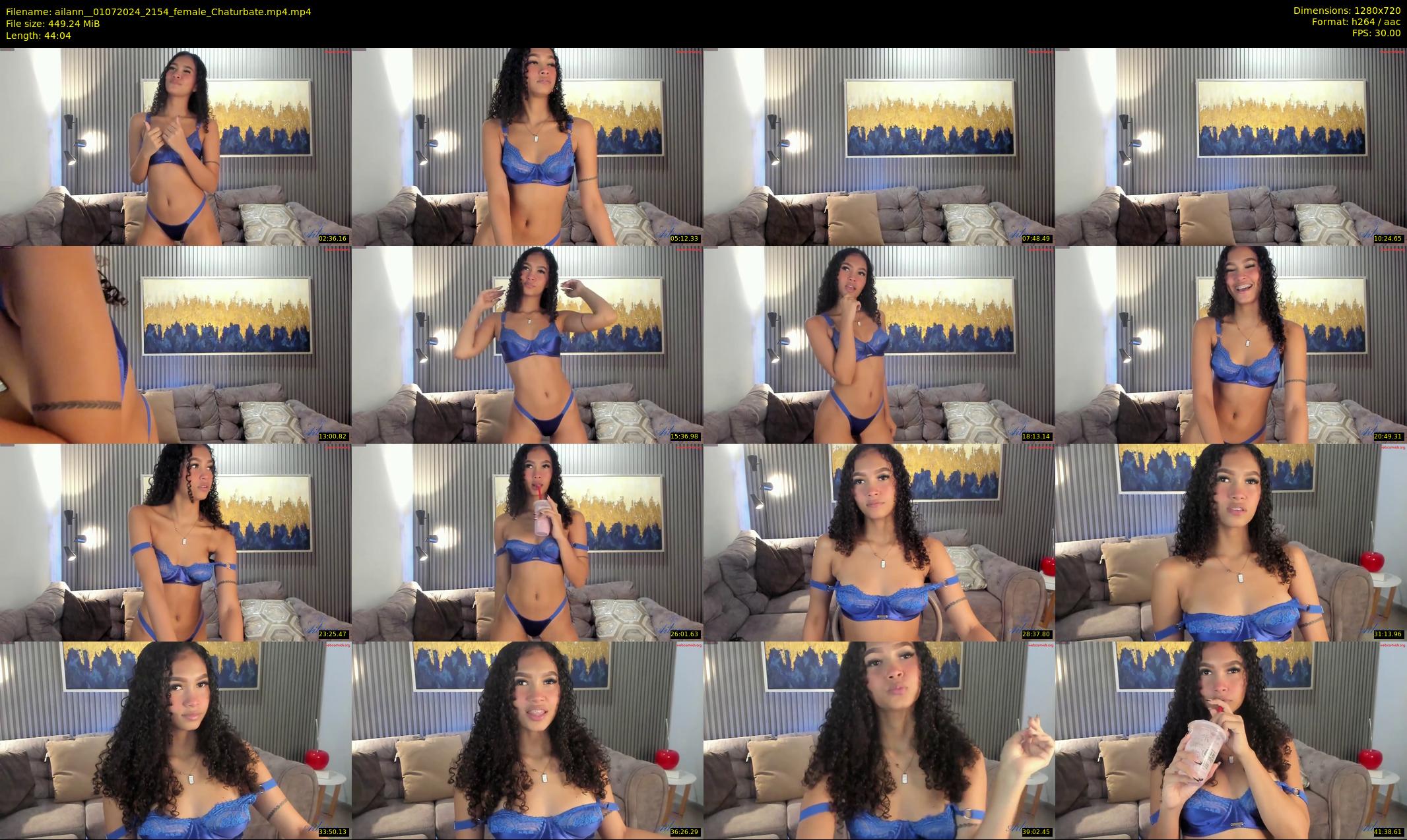 ailann_ — 45 minute Chaturbate female cam show recording, 720p, Jul 1, 2024