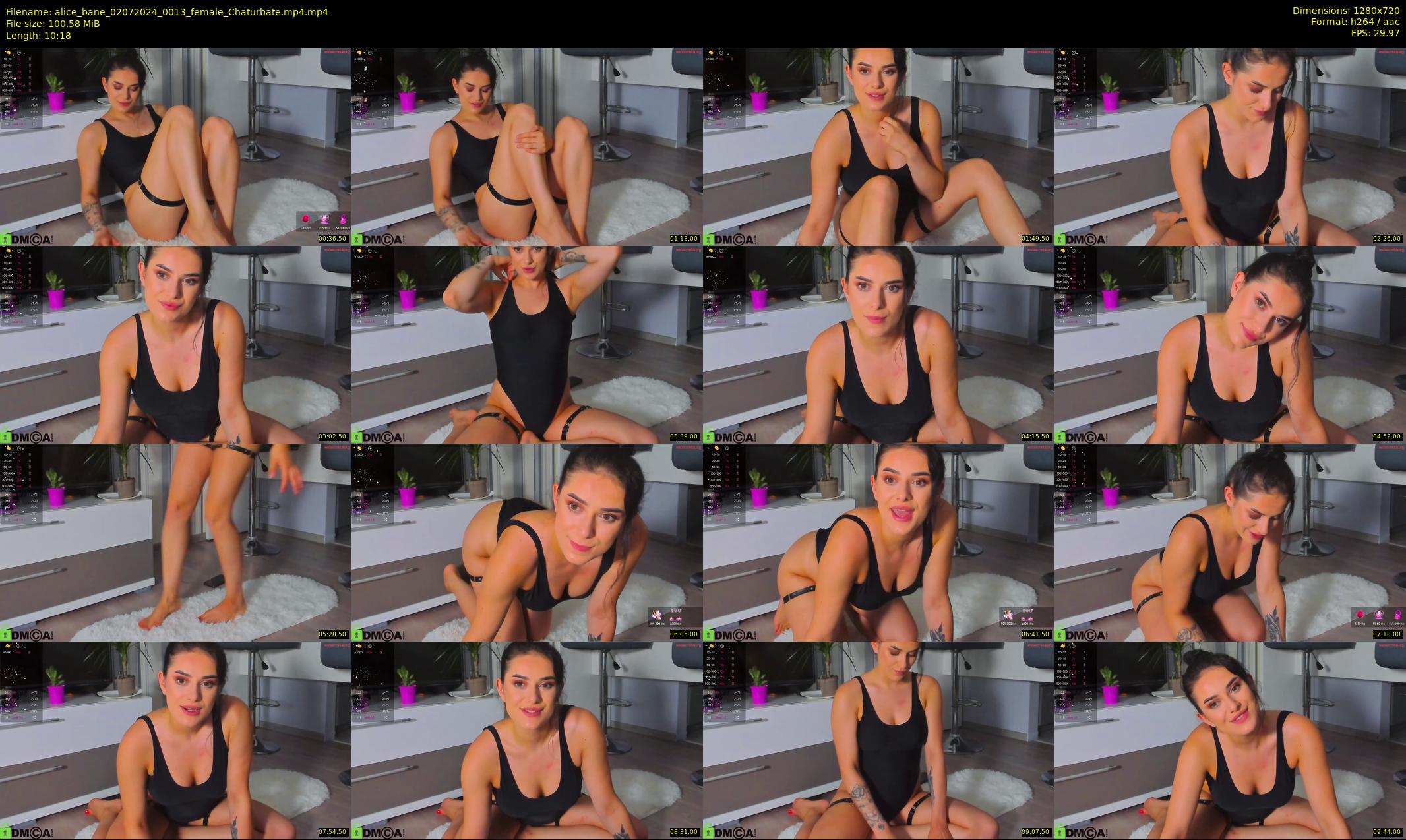 alice_bane — 11 minute Chaturbate female cam show recording, 720p, Jul 2, 2024