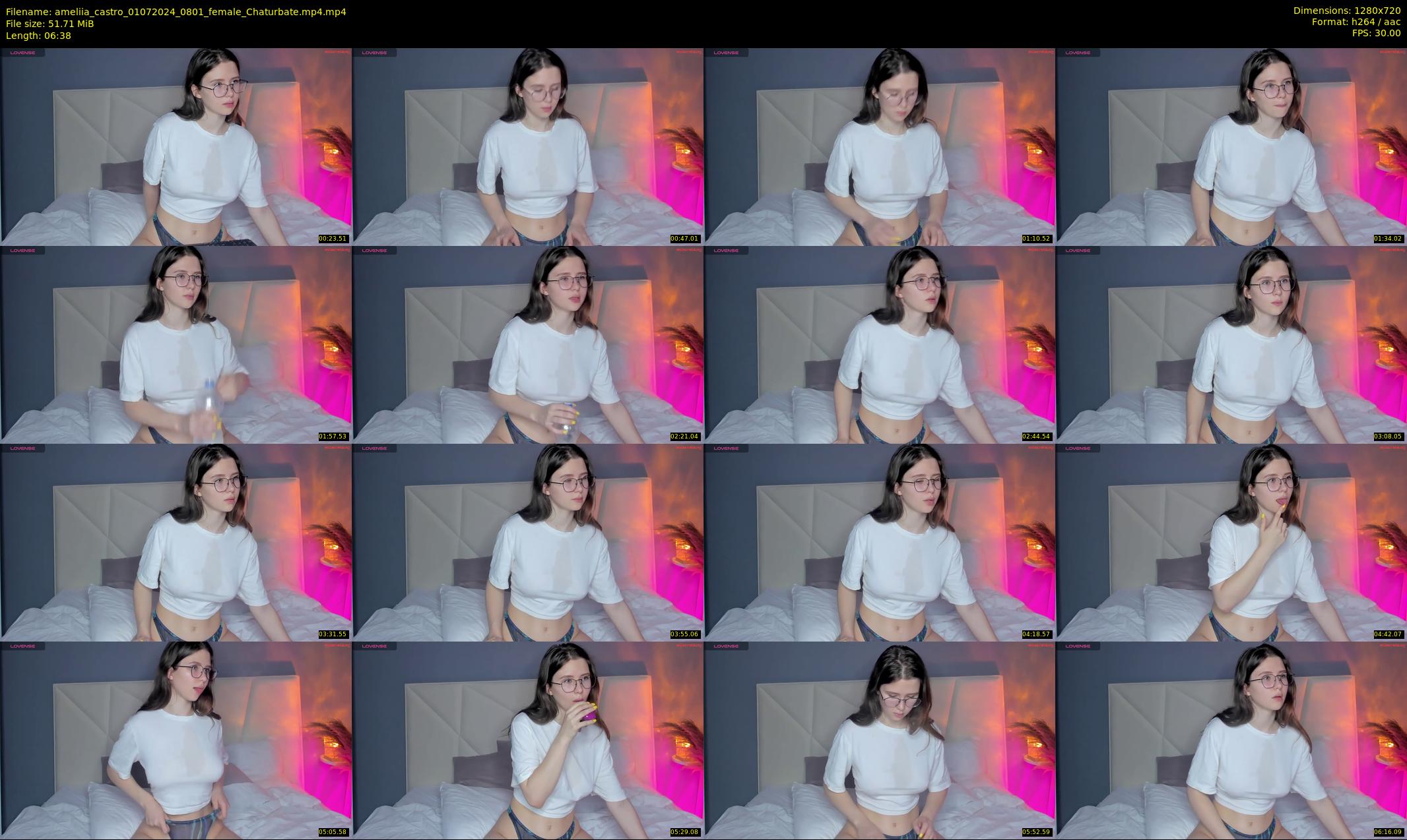 ameliia_castro — 7 minute Chaturbate female cam show recording, 720p, Jul 1, 2024