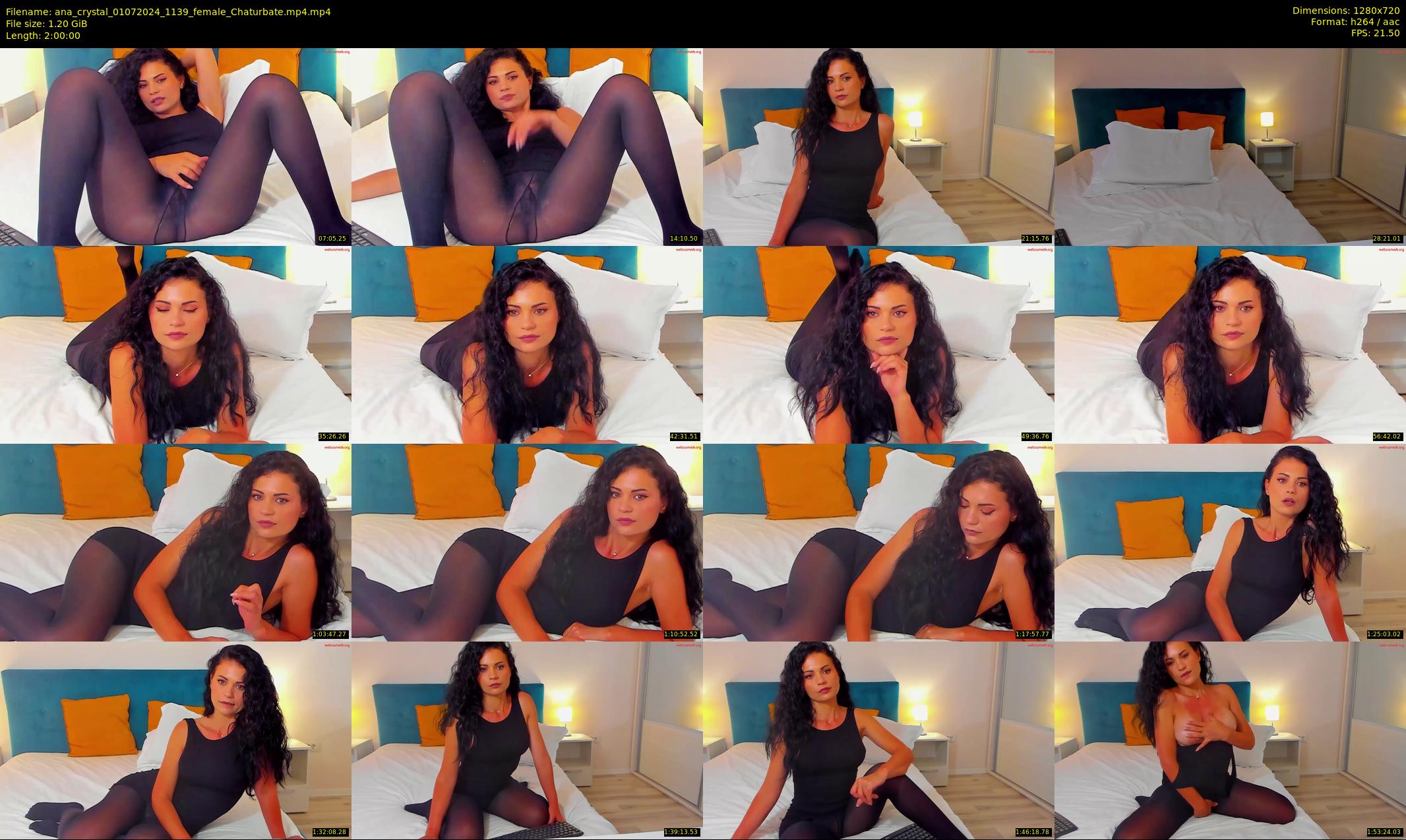 ana_crystal — 120 minute Chaturbate female cam show recording, 720p, Jul 1, 2024