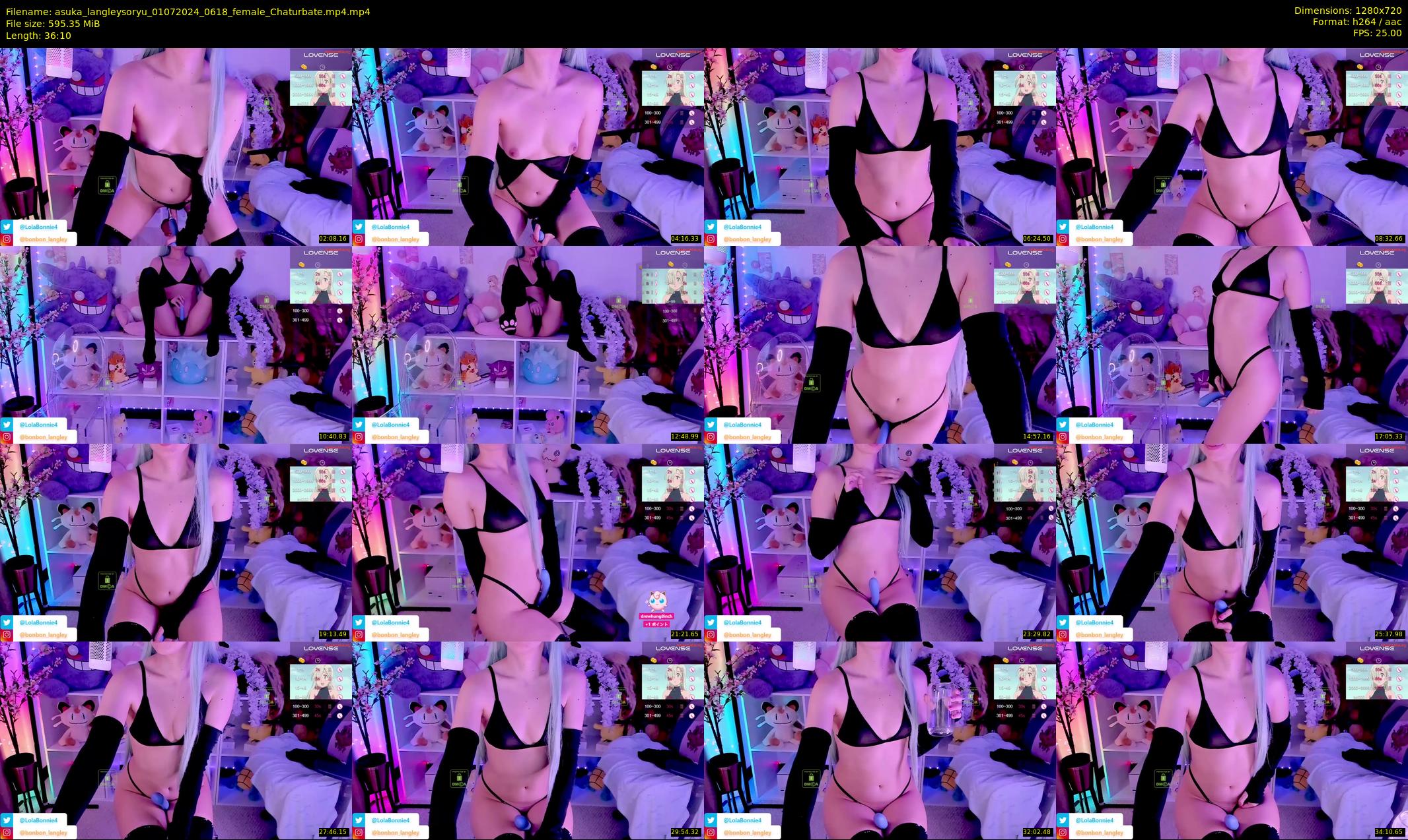 asuka_langleysoryu — 37 minute Chaturbate female cam show recording, 720p, Jul 1, 2024