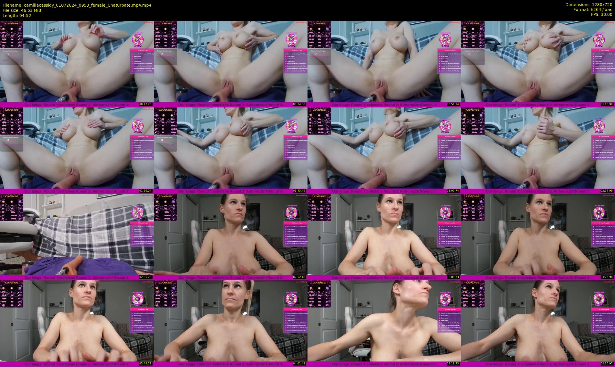 camillacassidy — 5 minute Chaturbate female cam show recording, 720p, Jul 1, 2024