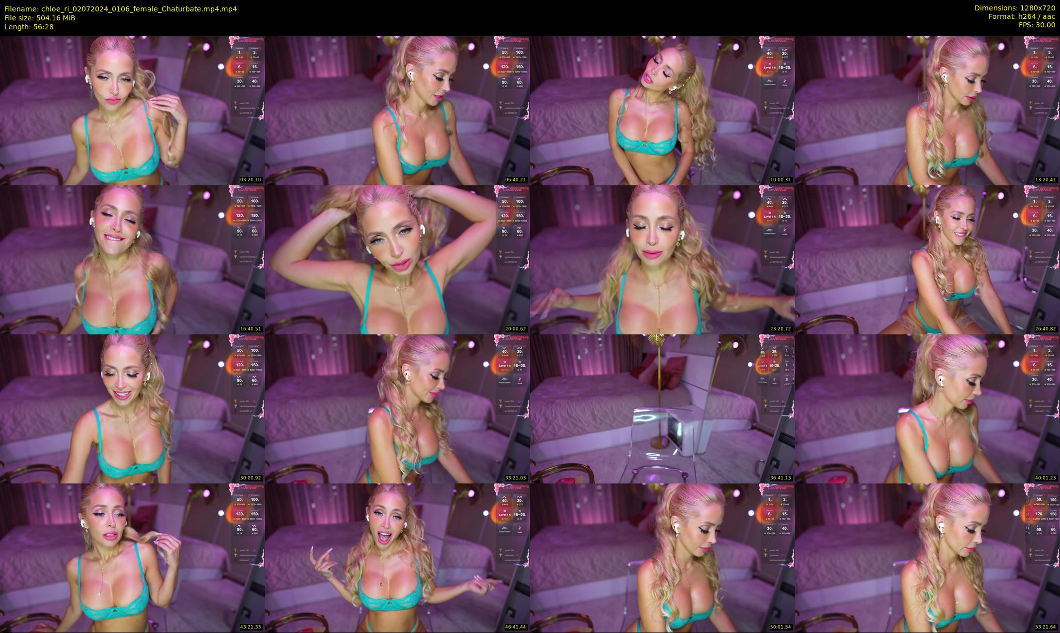 chloe_ri — 57 minute Chaturbate female cam show recording, 720p, Jul 2, 2024