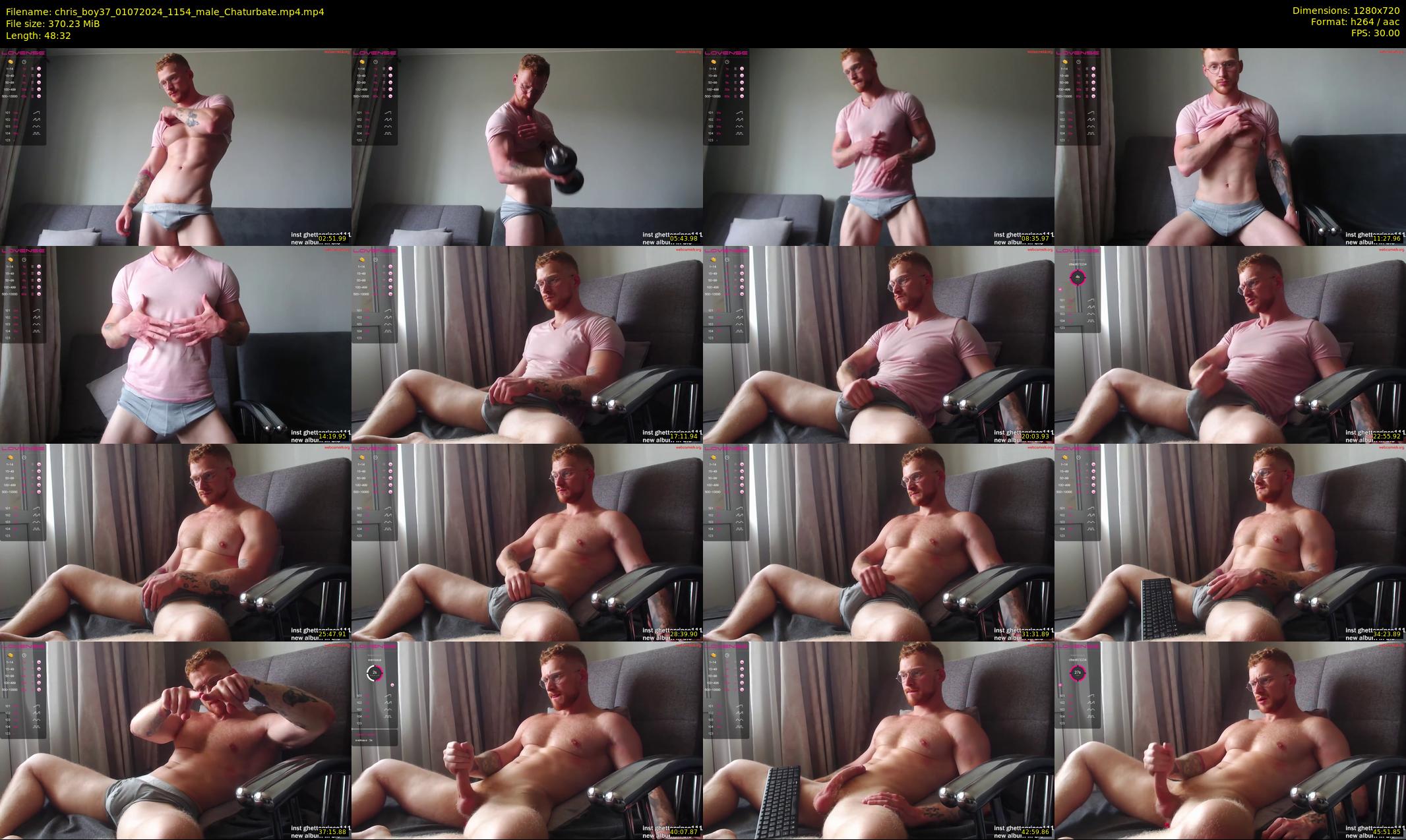 chris_boy37 — 49 minute Chaturbate male cam show recording, 720p, Jul 1, 2024