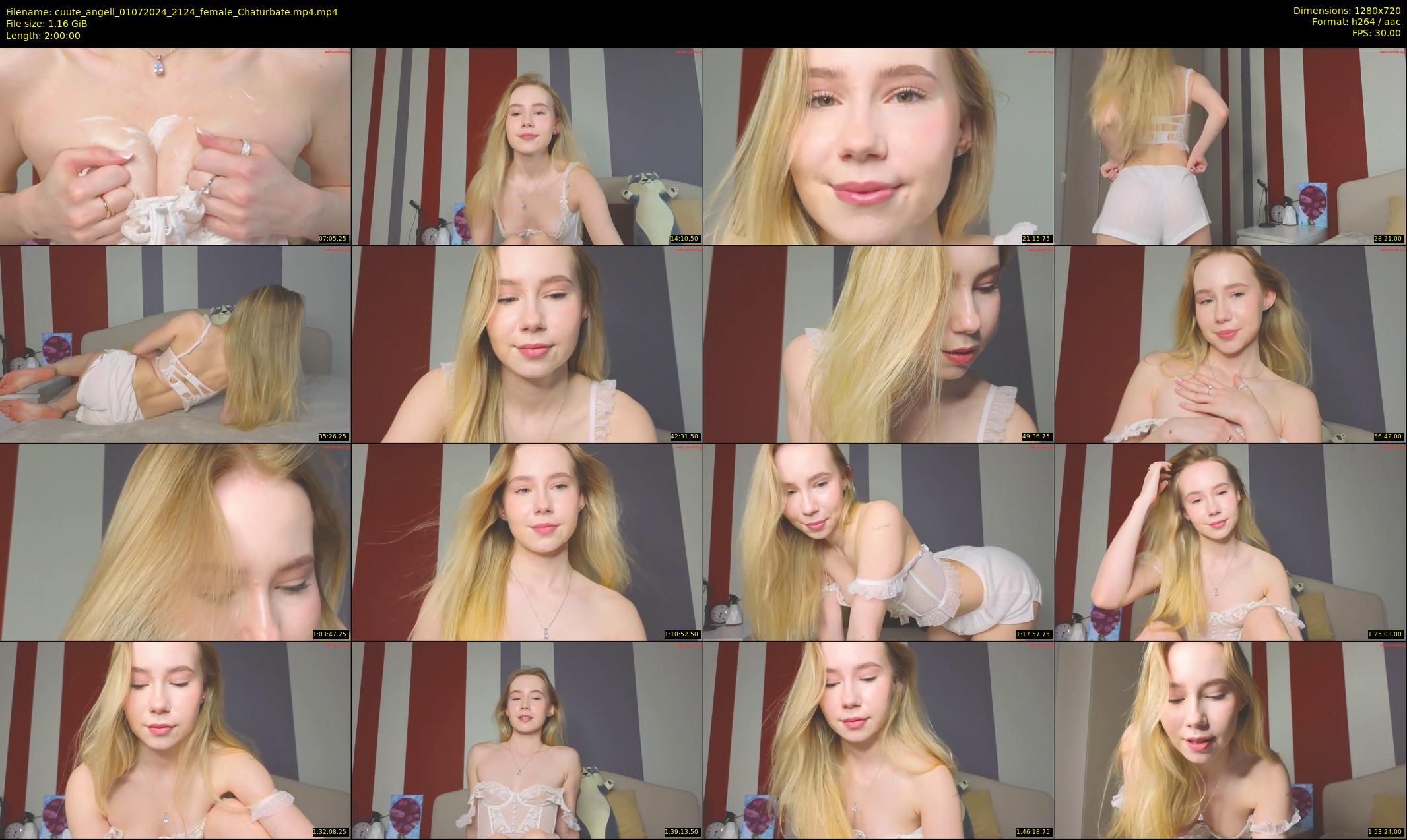 cuute_angell — 120 minute Chaturbate female cam show recording, 720p, Jul 1, 2024