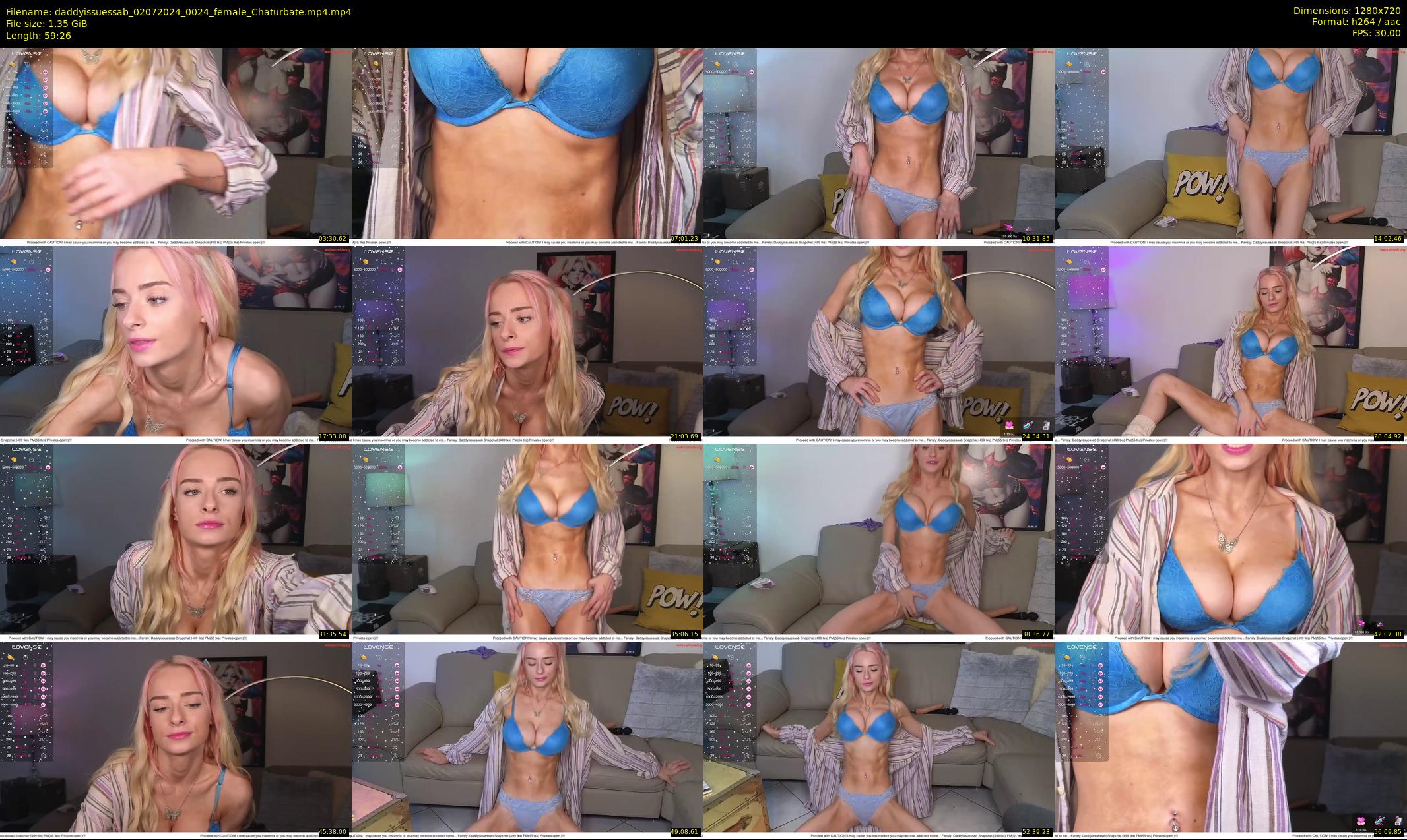 daddyissuessab — 60 minute Chaturbate female cam show recording, 720p, Jul 2, 2024