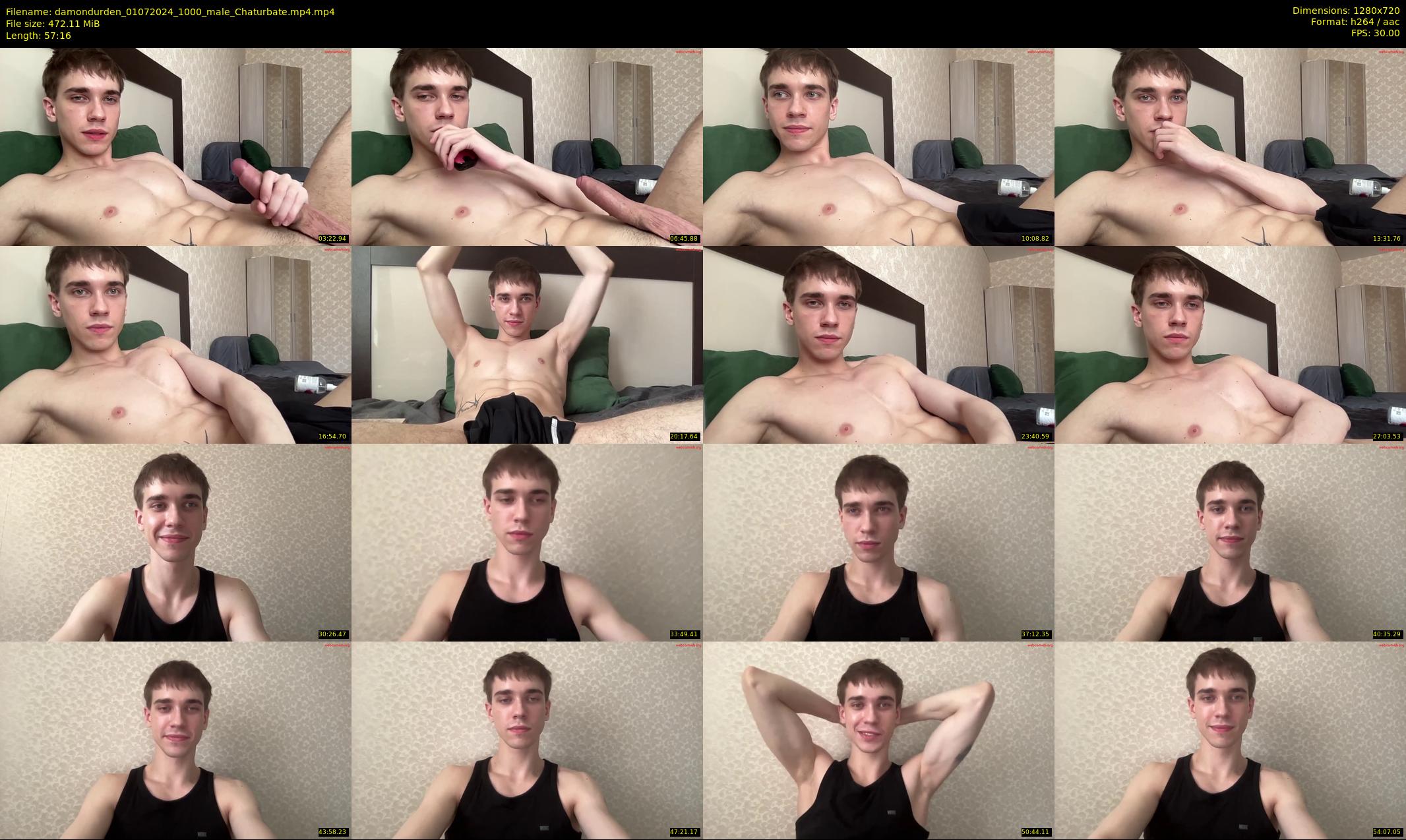 damondurden — 58 minute Chaturbate male cam show recording, 720p, Jul 1, 2024