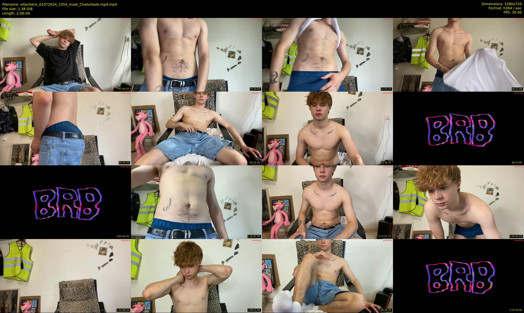 eitanhere — 120 minute Chaturbate male cam show recording, 720p, Jul 1, 2024