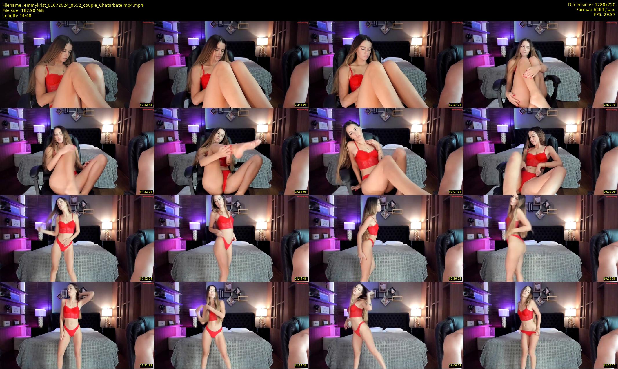emmykrist — 15 minute Chaturbate couple cam show recording, 720p, Jul 1, 2024