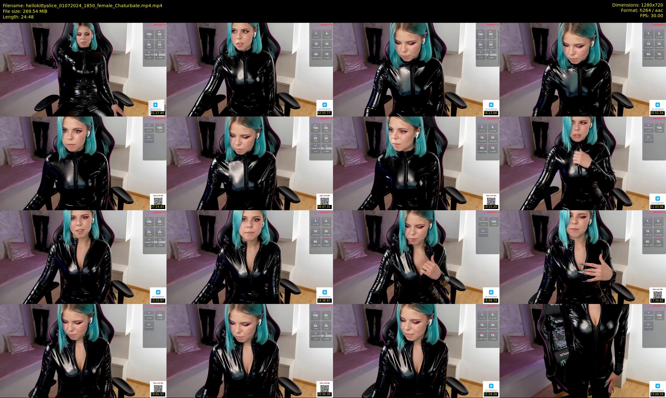 hellokittyalice — 25 minute Chaturbate female cam show recording, 720p, Jul 1, 2024