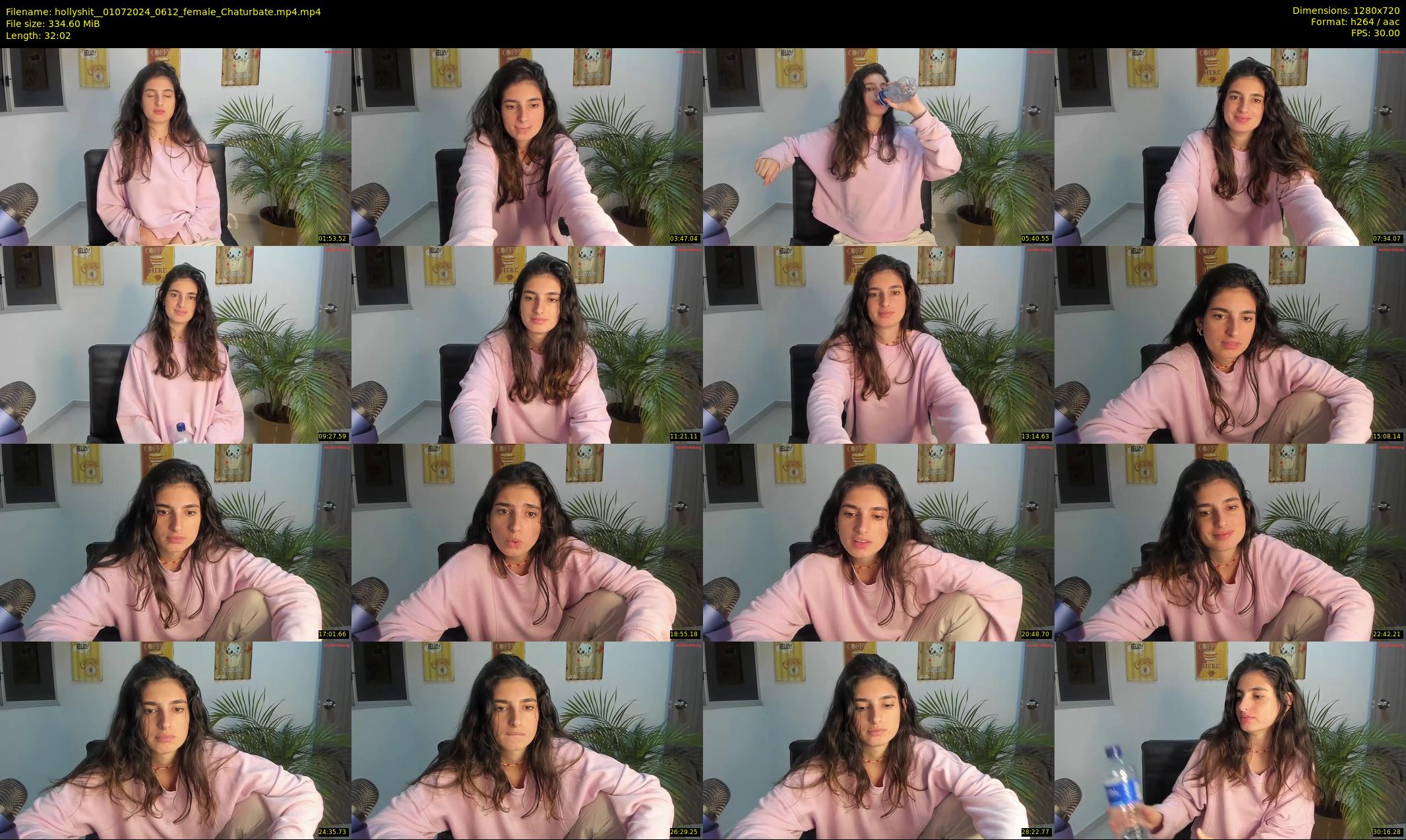 hollyshit_ — 33 minute Chaturbate female cam show recording, 720p, Jul 1, 2024