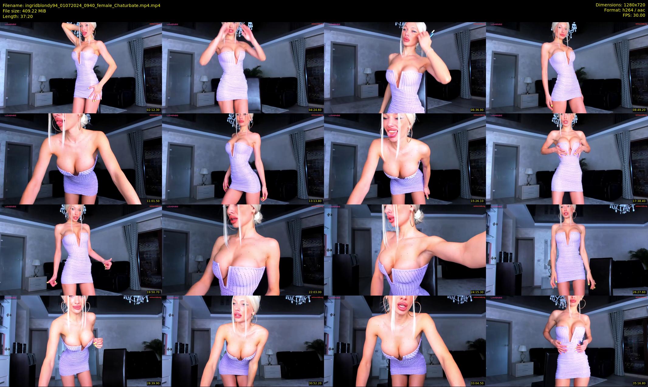 ingridblondy94 — 38 minute Chaturbate female cam show recording, 720p, Jul 1, 2024