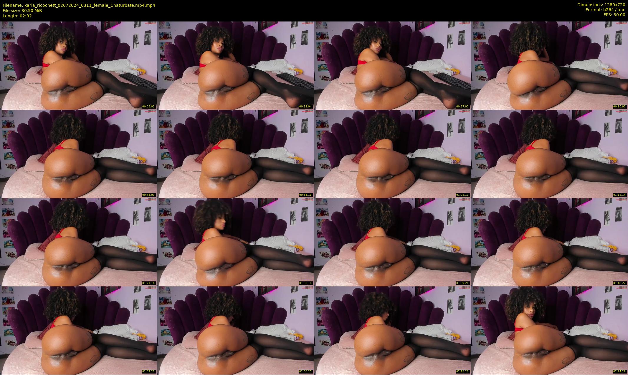 karla_ricochett — 3 minute Chaturbate female cam show recording, 720p, Jul 2, 2024