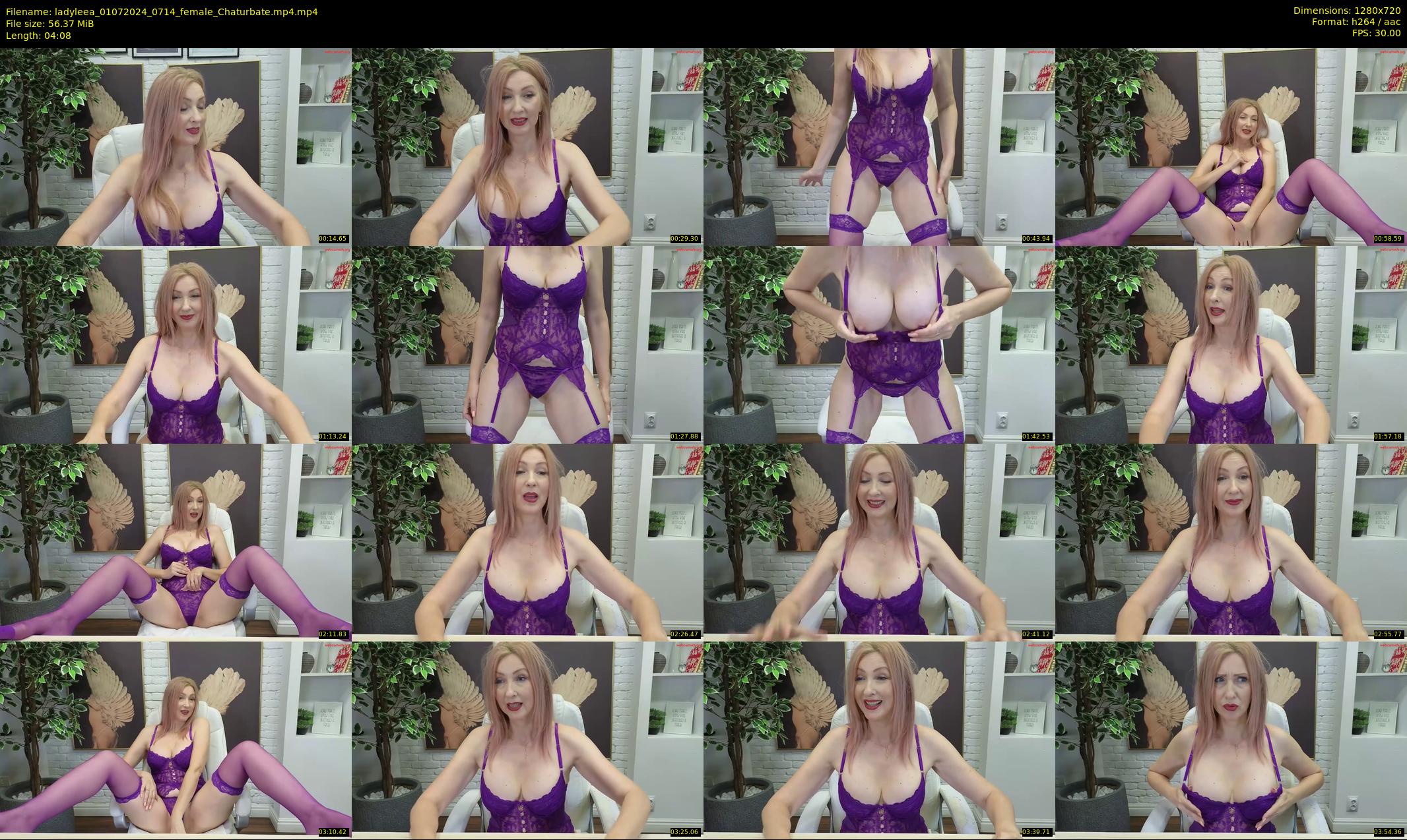 ladyleea — 5 minute Chaturbate female cam show recording, 720p, Jul 1, 2024