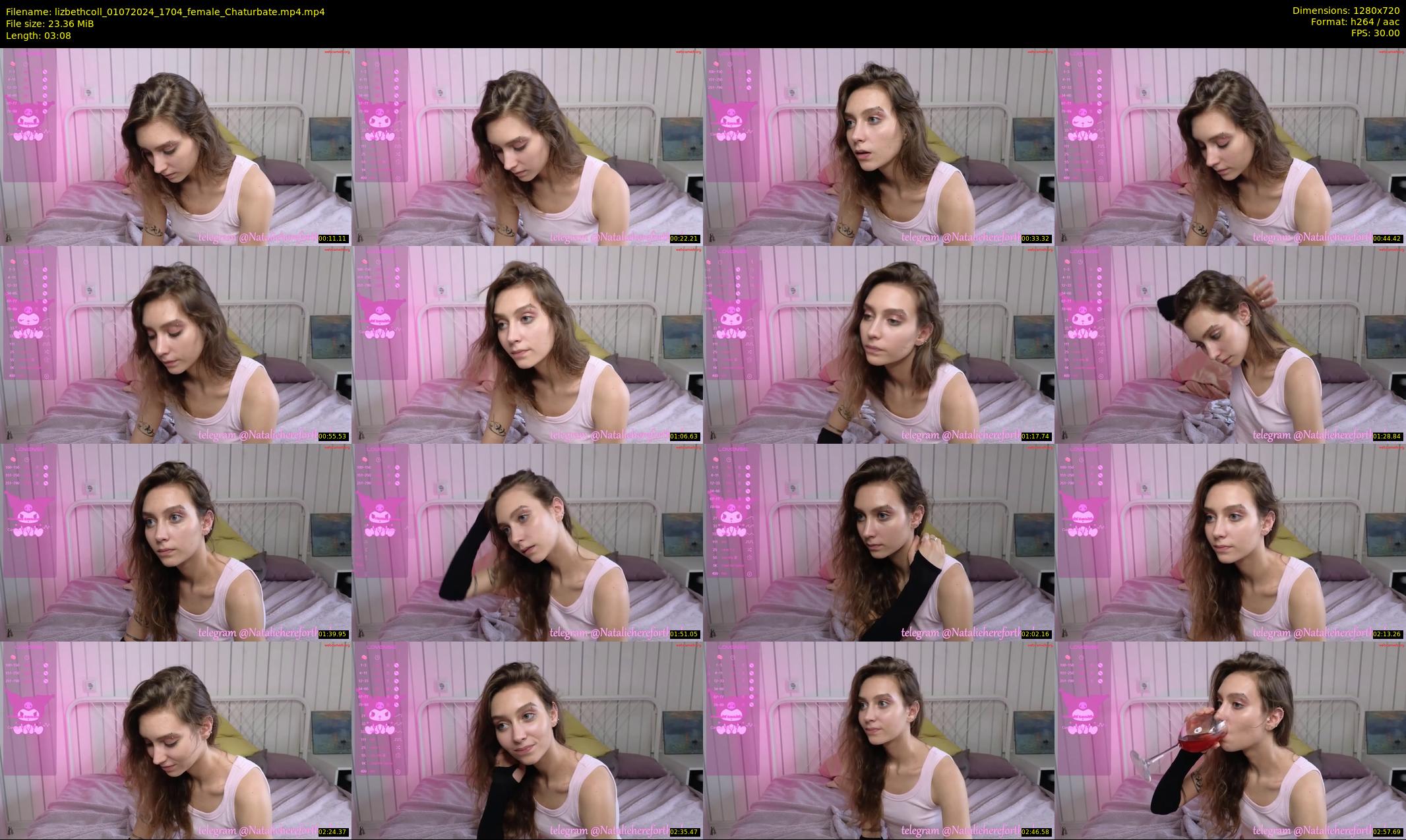 lizbethcoll — 4 minute Chaturbate female cam show recording, 720p, Jul 1, 2024