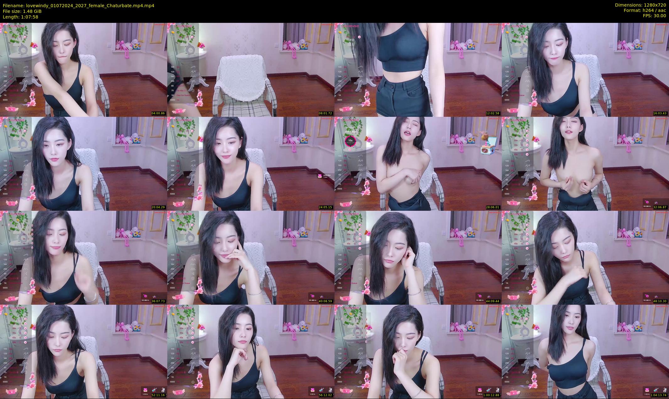 lovewindy — 68 minute Chaturbate female cam show recording, 720p, Jul 1, 2024