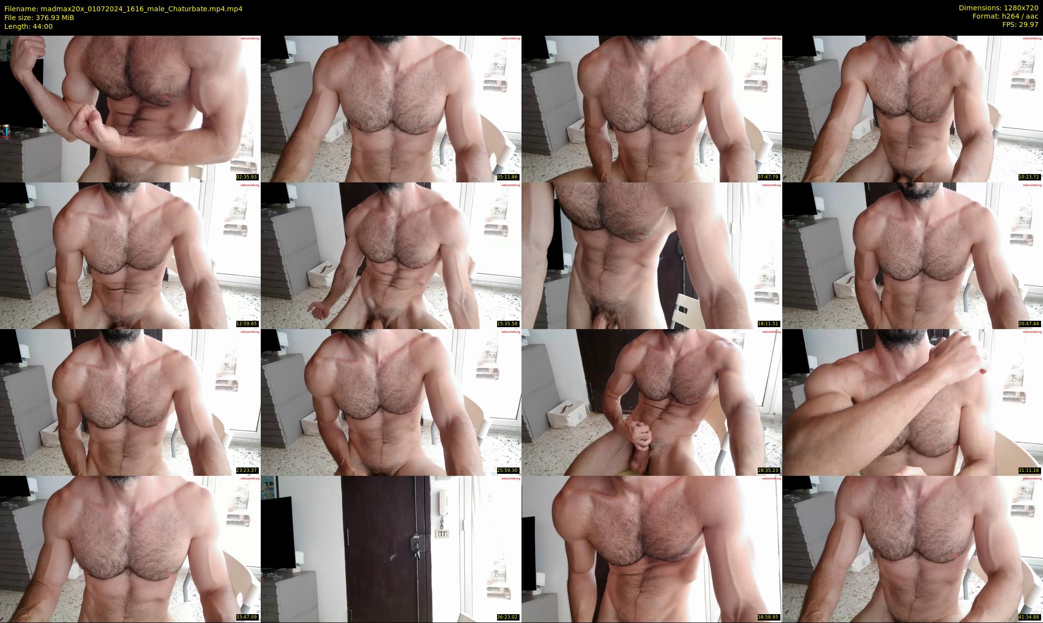 madmax20x — 44 minute Chaturbate male cam show recording, 720p, Jul 1, 2024