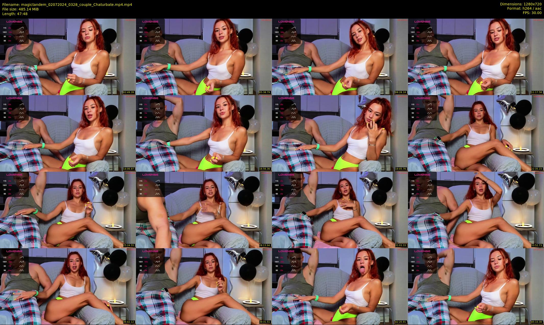 magictandem — 48 minute Chaturbate couple cam show recording, 720p, Jul 2, 2024