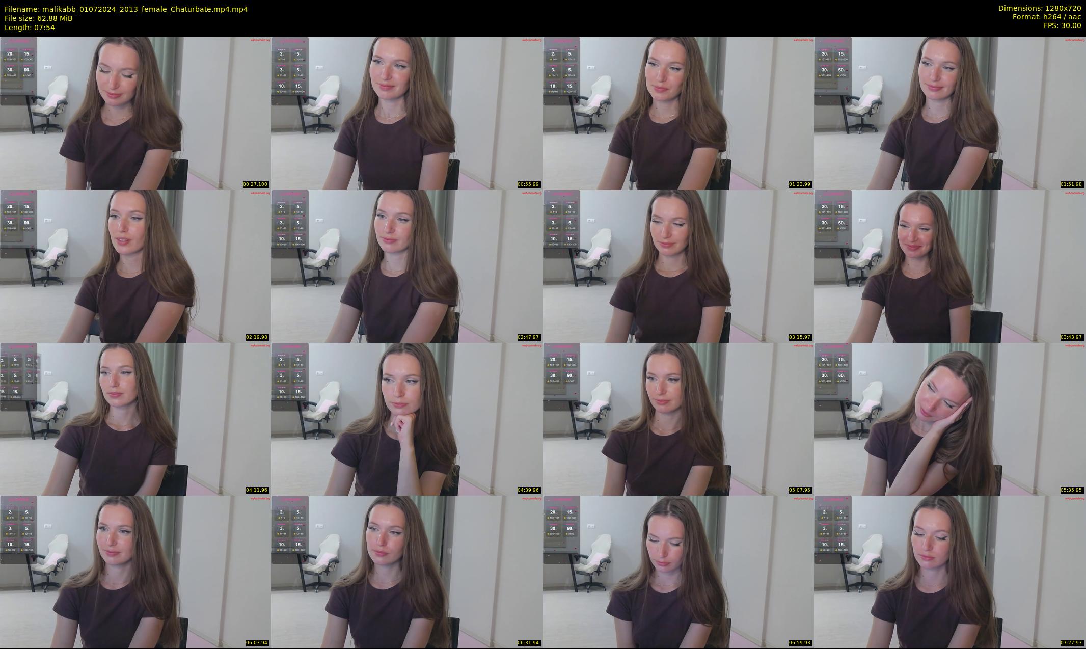 malikabb — 8 minute Chaturbate female cam show recording, 720p, Jul 1, 2024