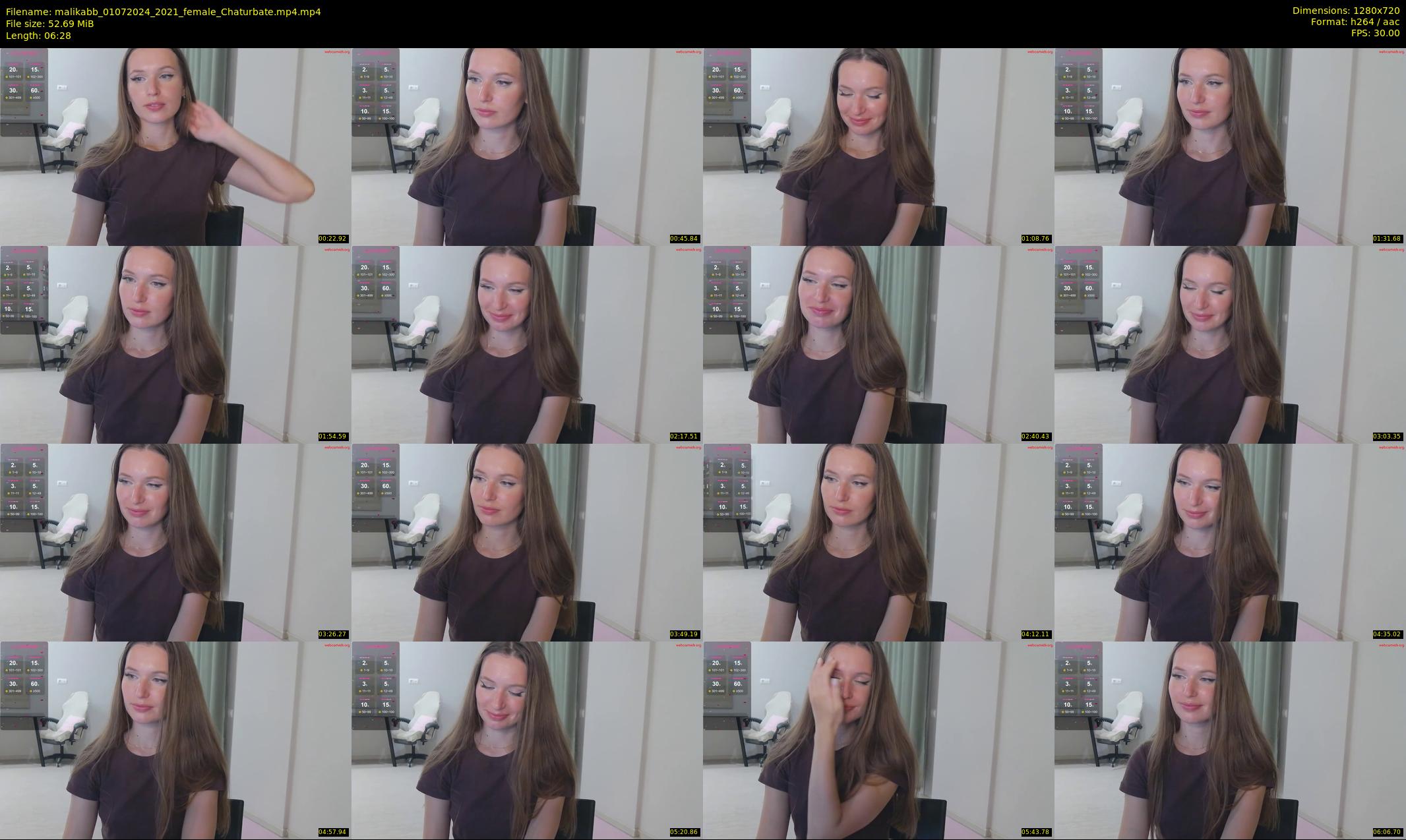 malikabb — 7 minute Chaturbate female cam show recording, 720p, Jul 1, 2024