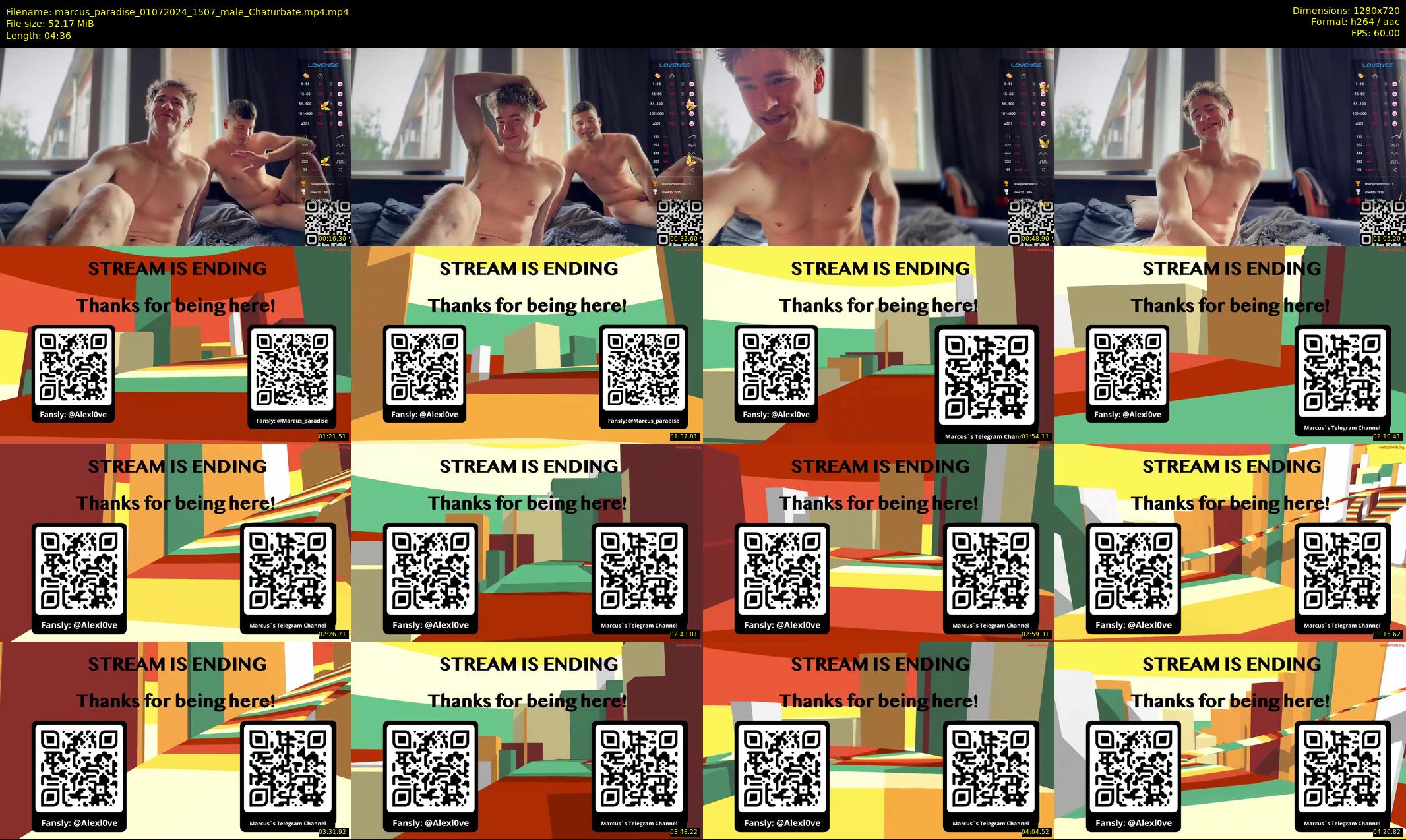 marcus_paradise — 5 minute Chaturbate male cam show recording, 720p, Jul 1, 2024