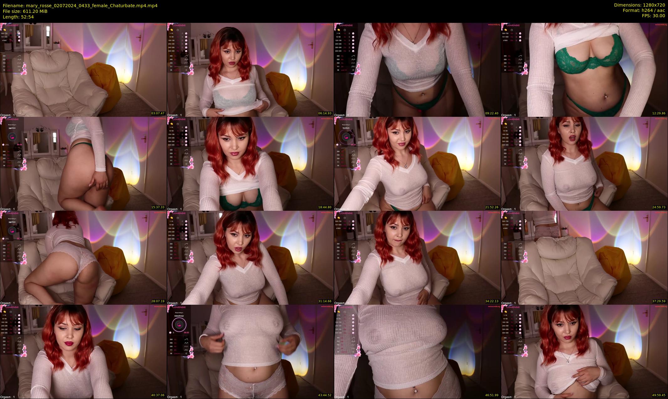 mary_rosse — 53 minute Chaturbate couple cam show recording, 720p, Jul 2, 2024