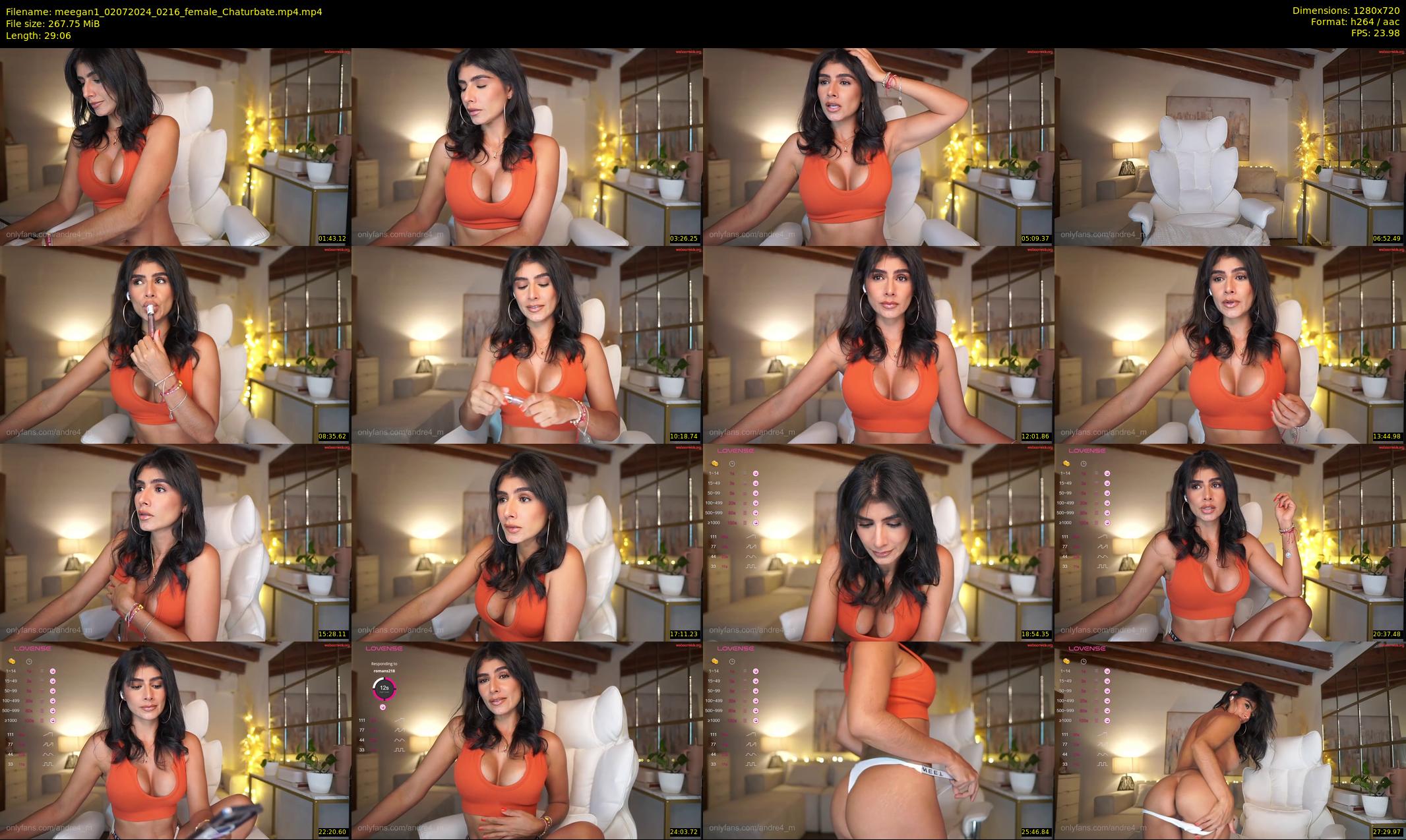meegan1 — 30 minute Chaturbate female cam show recording, 720p, Jul 2, 2024
