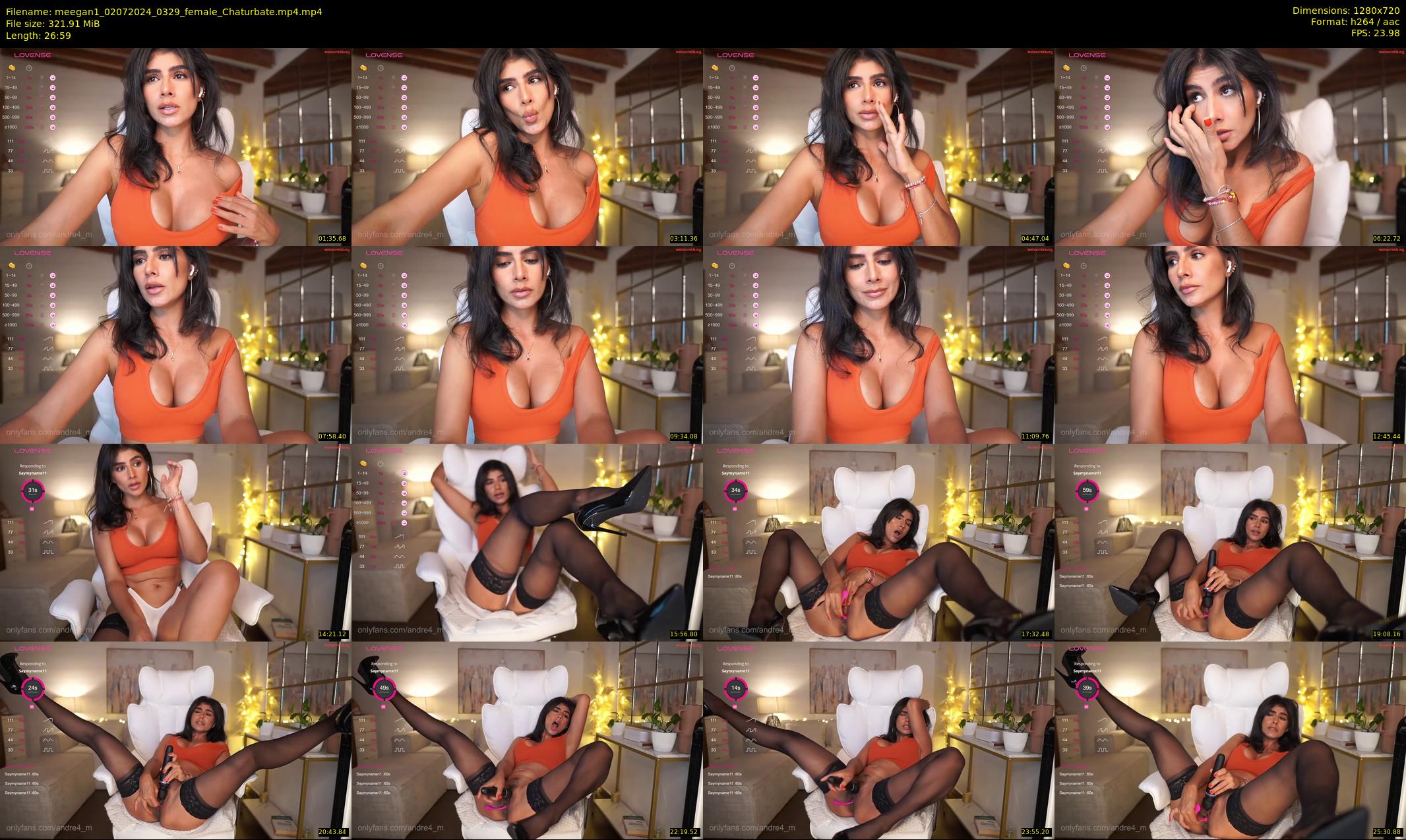 meegan1 — 27 minute Chaturbate female cam show recording, 720p, Jul 2, 2024
