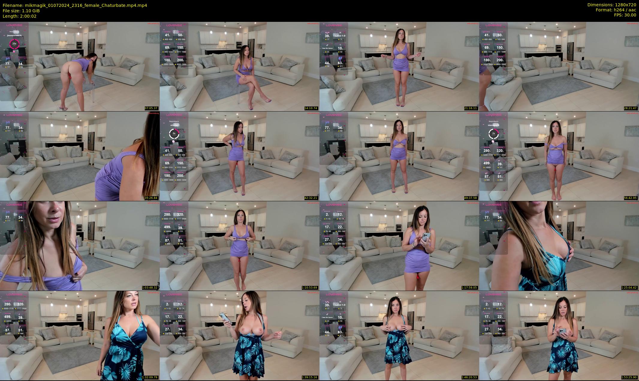 mikmagik — 121 minute Chaturbate female cam show recording, 720p, Jul 1, 2024