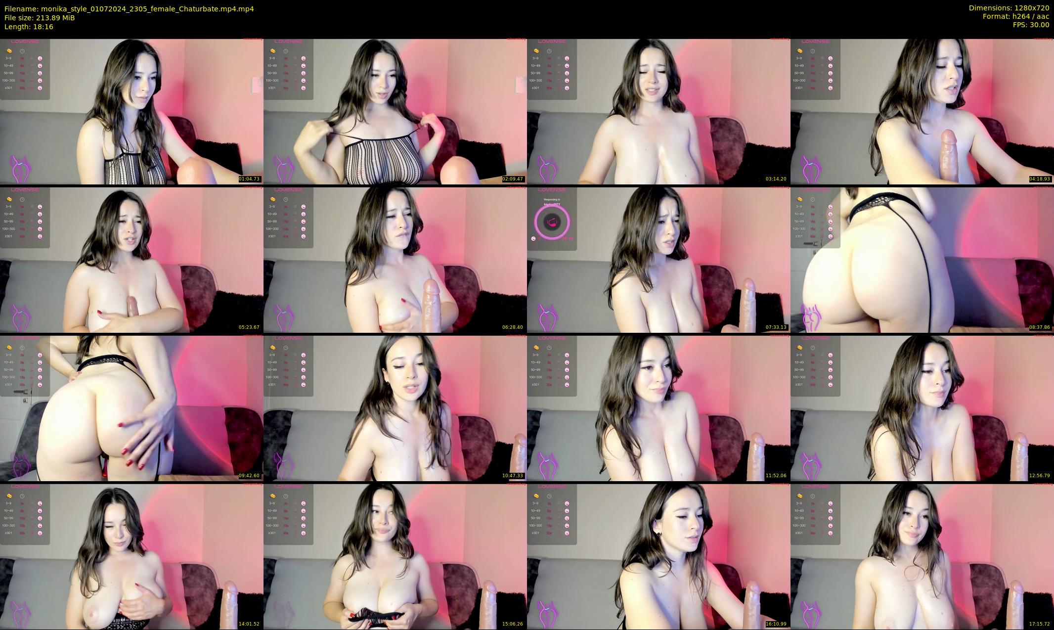 monika_style — 19 minute Chaturbate female cam show recording, 720p, Jul 1, 2024