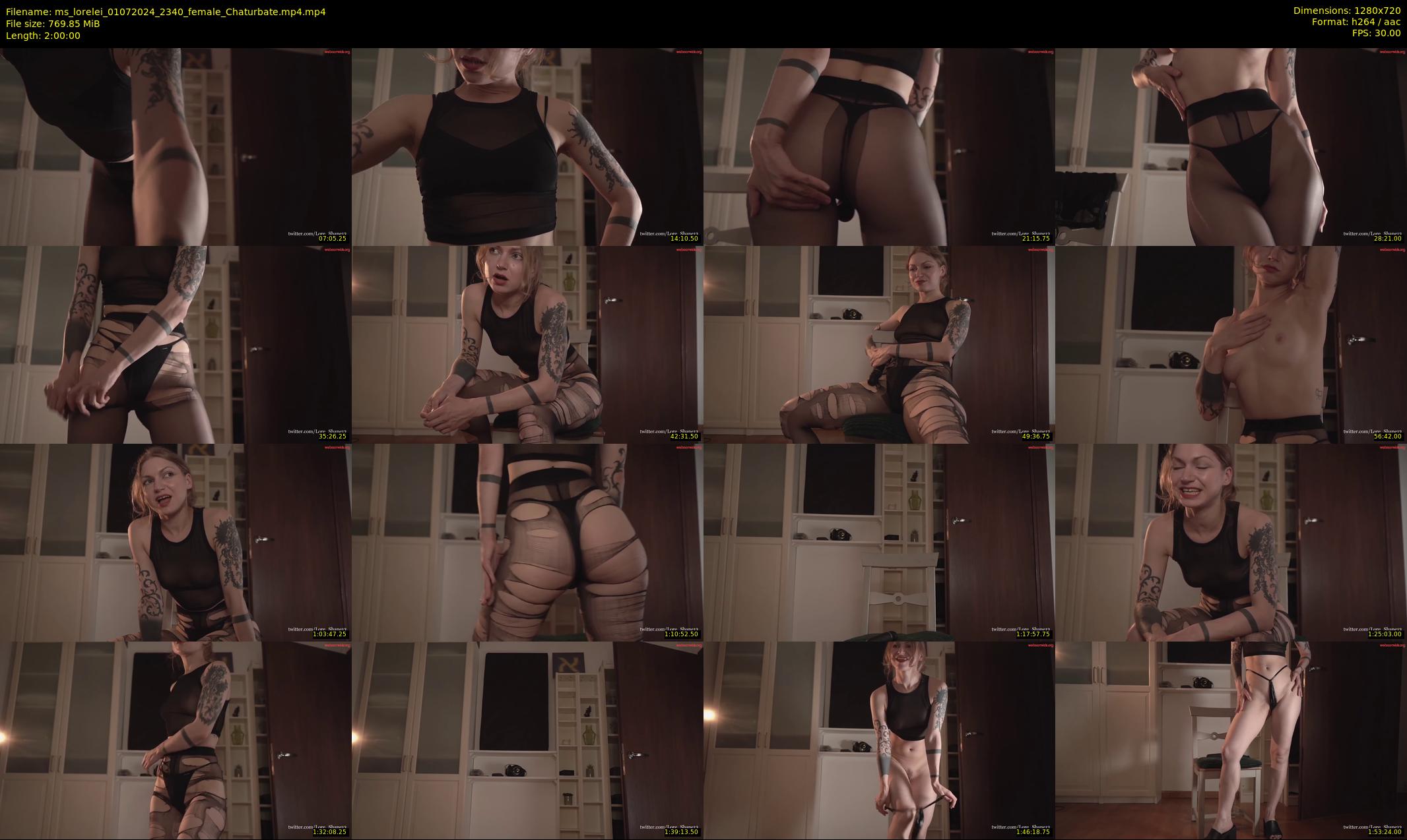 ms_lorelei — 120 minute Chaturbate female cam show recording, 720p, Jul 1, 2024