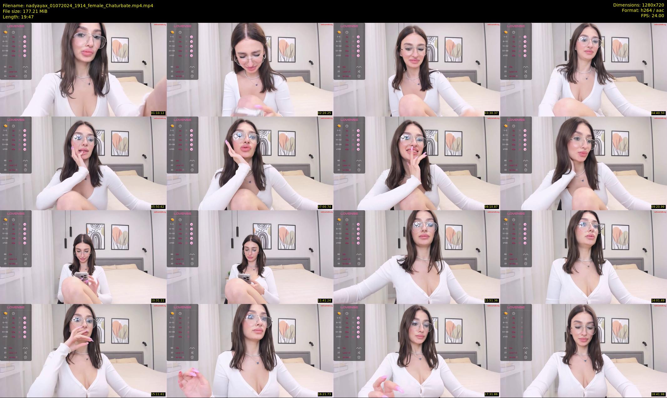 nadyayax — 20 minute Chaturbate female cam show recording, 720p, Jul 1, 2024
