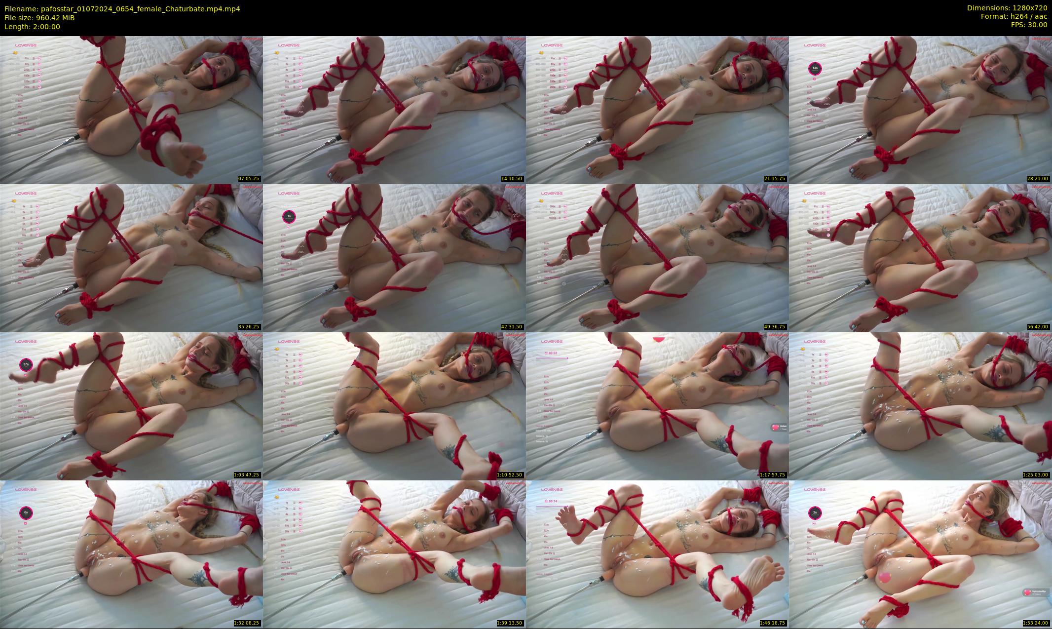 pafosstar — 120 minute Chaturbate female cam show recording, 720p, Jul 1, 2024