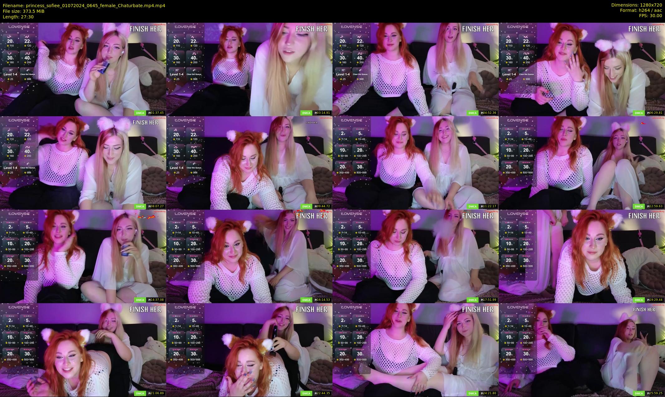 princess_sofiee — 28 minute Chaturbate female cam show recording, 720p, Jul 1, 2024