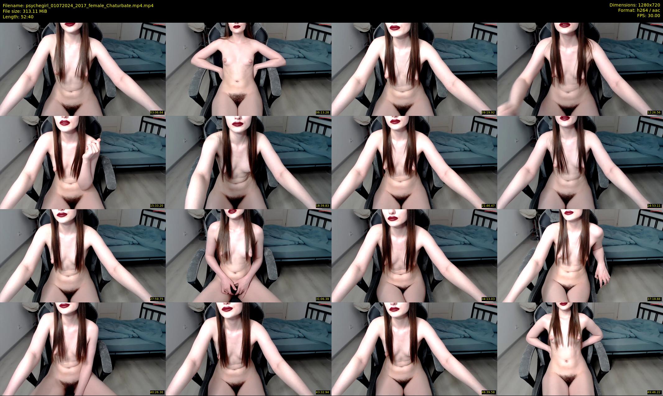 psychegirl — 53 minute Chaturbate female cam show recording, 720p, Jul 1, 2024