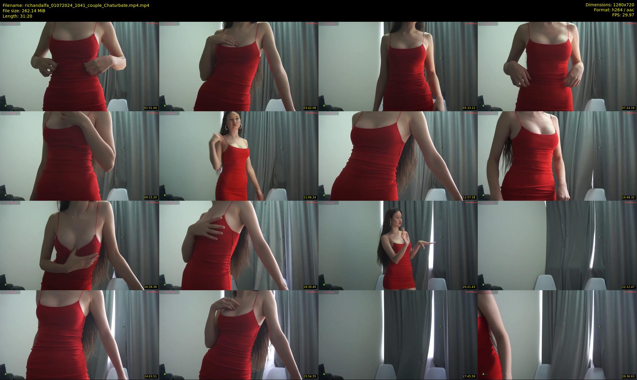 richandalfa — 32 minute Chaturbate couple cam show recording, 720p, Jul 1, 2024