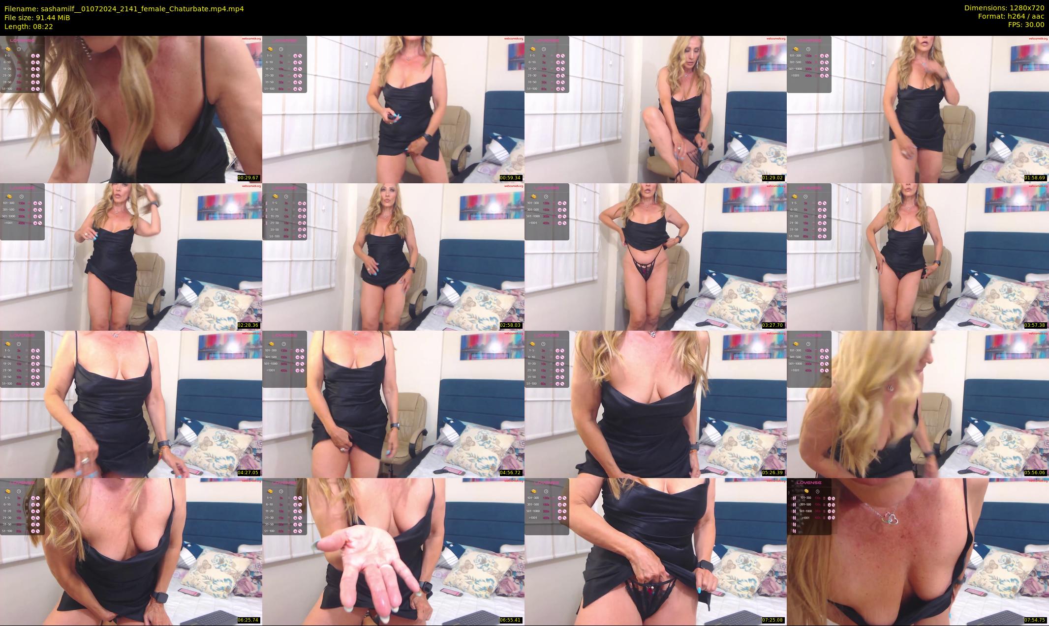 sashamilf_ — 9 minute Chaturbate female cam show recording, 720p, Jul 1, 2024